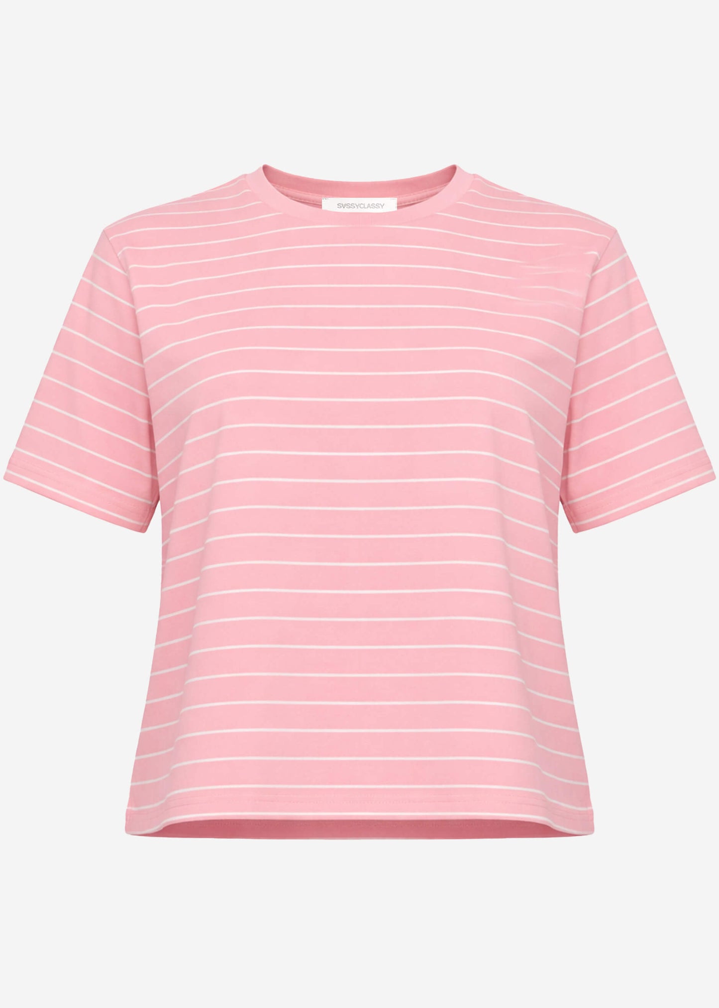 Paula | Camiseta a rayas · Rosa