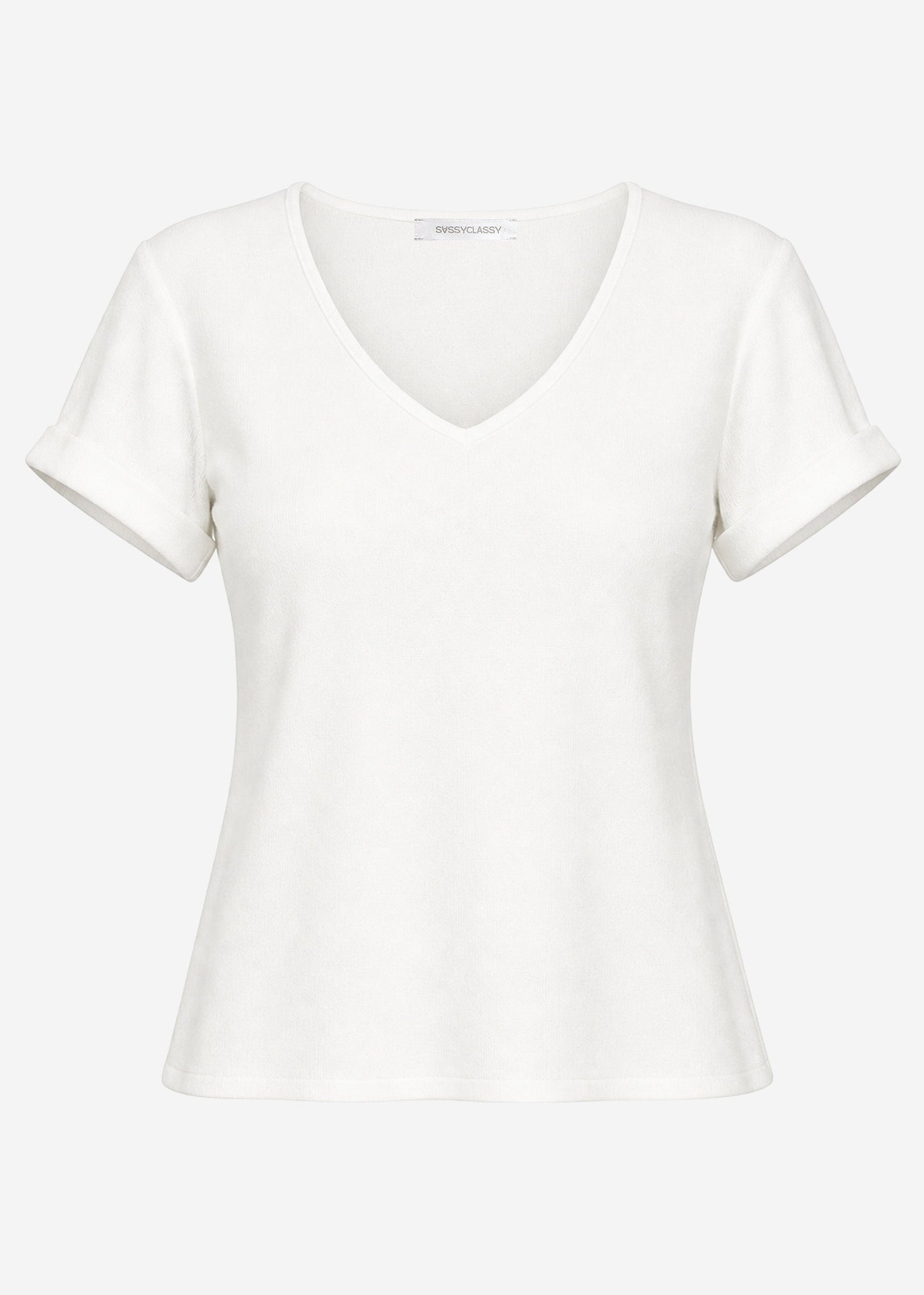 Zoe | Camiseta · Blanco roto