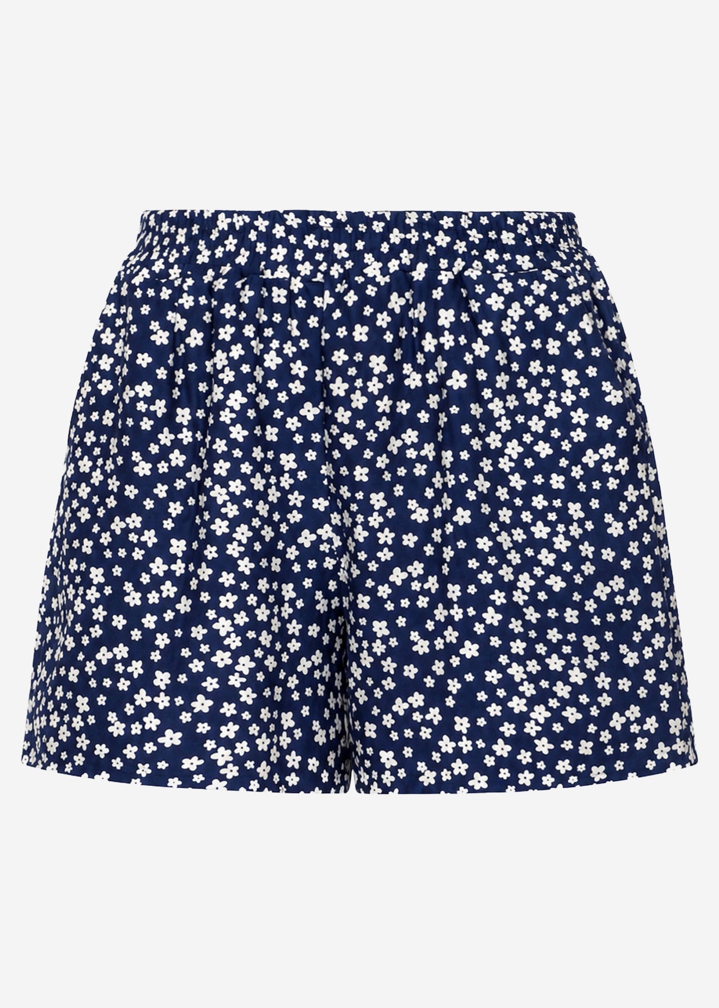 Salomé | Shorts floral · Azul
