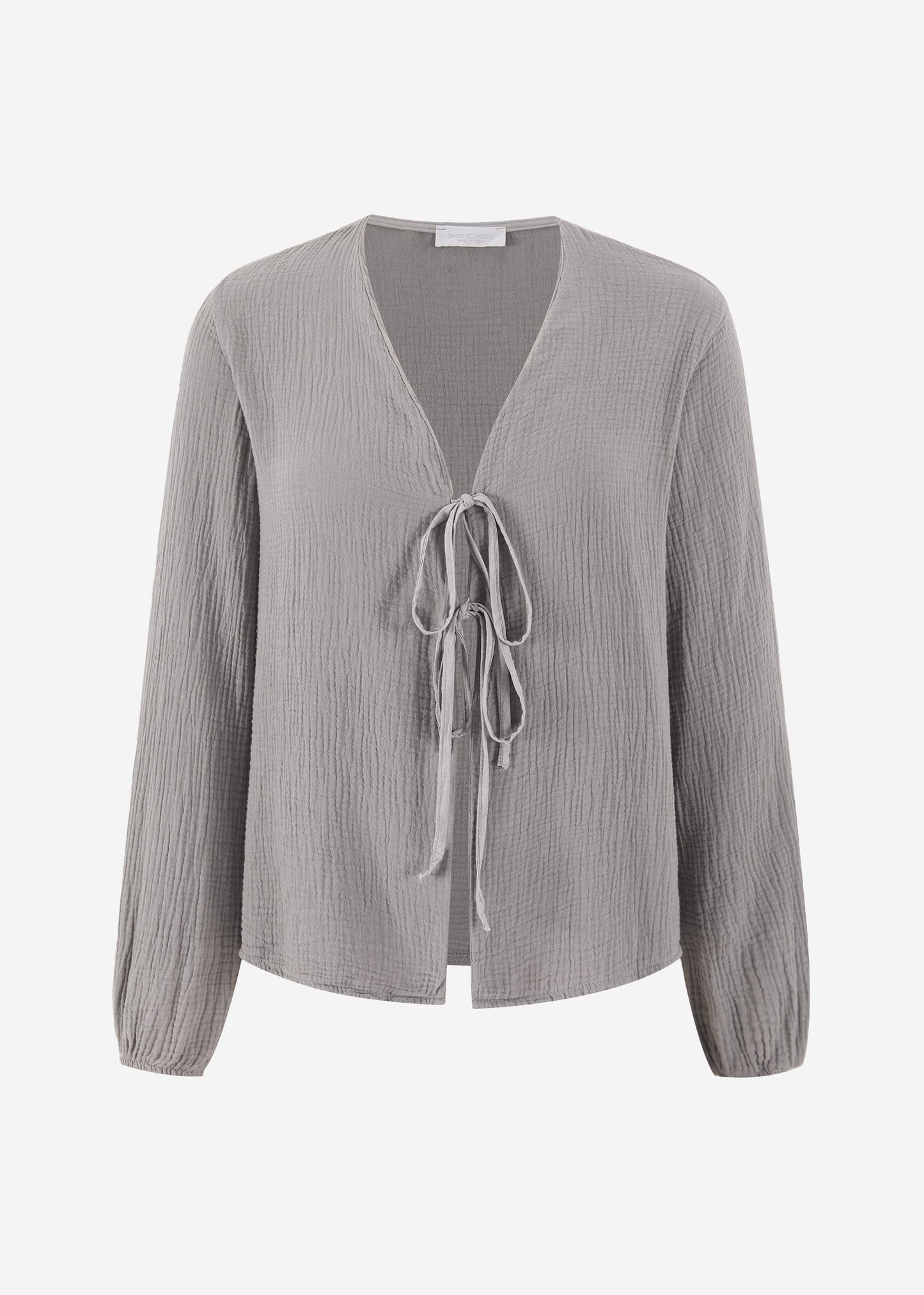 Selene | Blusa de muselina · Taupe