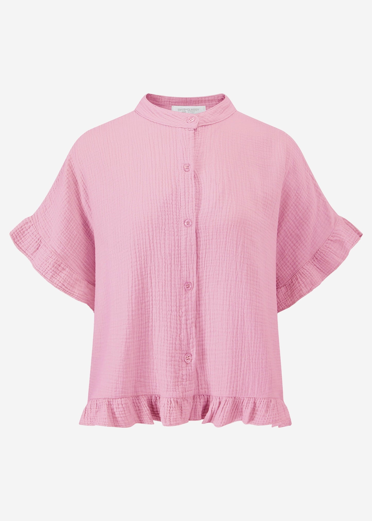 Clea | Blusa de muselina · Rosa