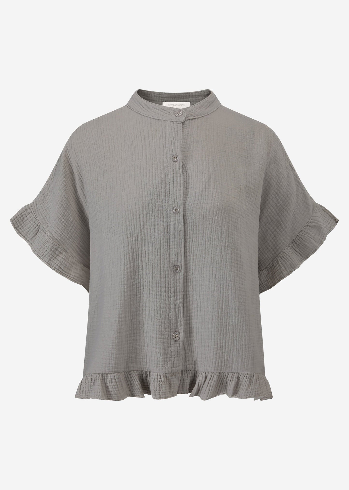 Clea | Blusa de muselina · Taupe