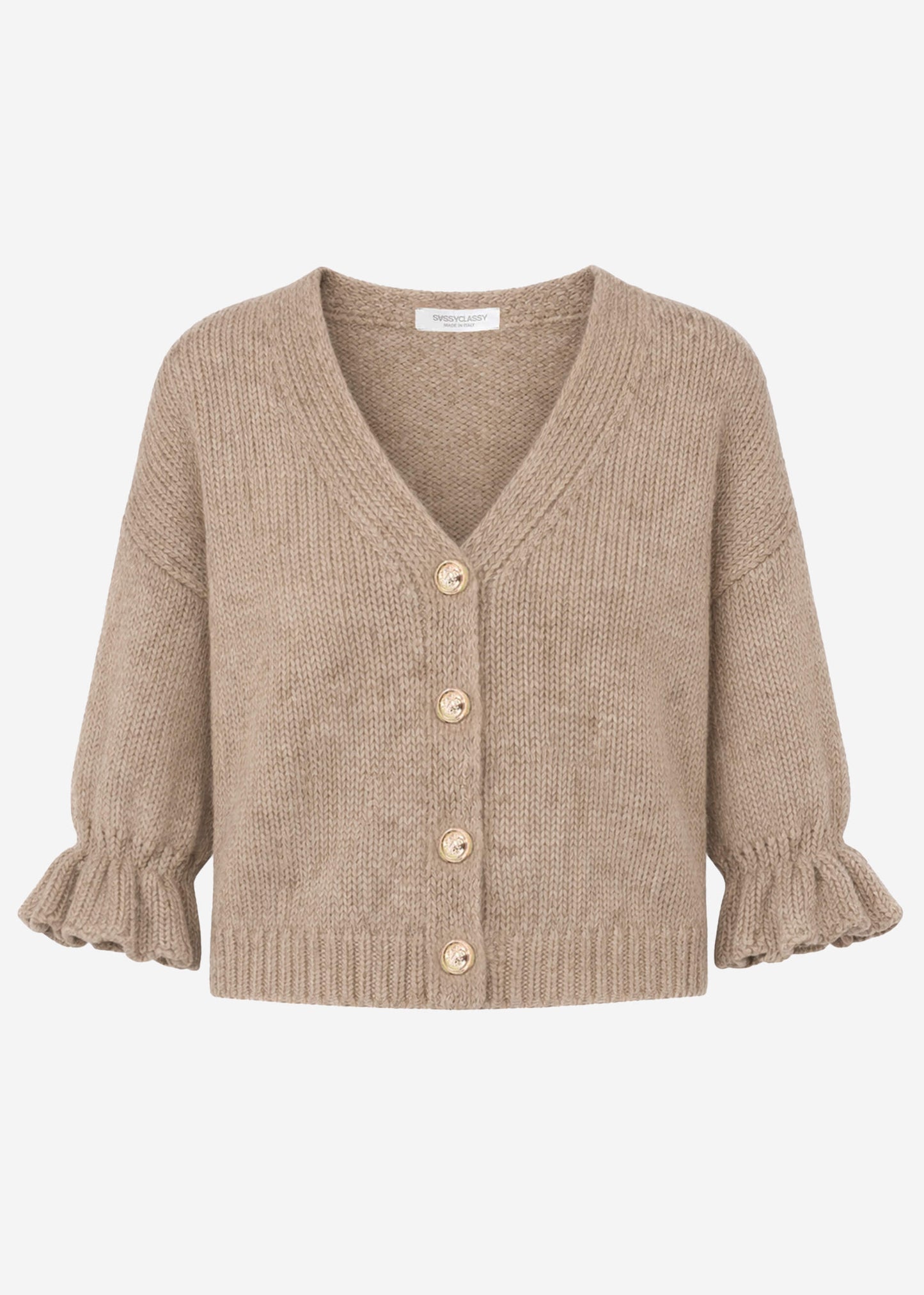 Bruna | Cárdigan · Taupe