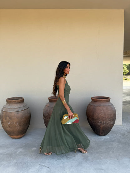 Toledo Vestido de Tul Verde