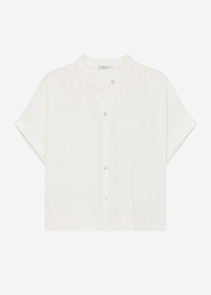 Ilana | Blusa de muselina · Beige claro
