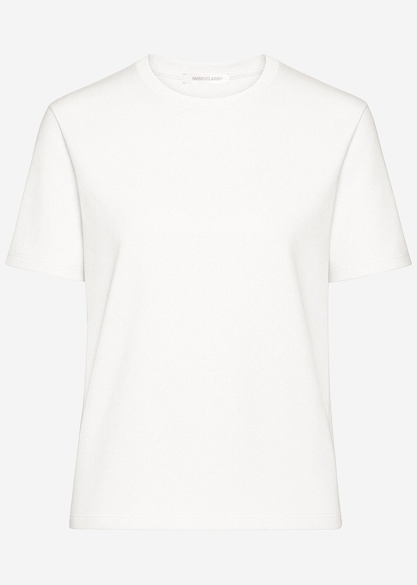 Celeste | Camiseta · Blanco roto