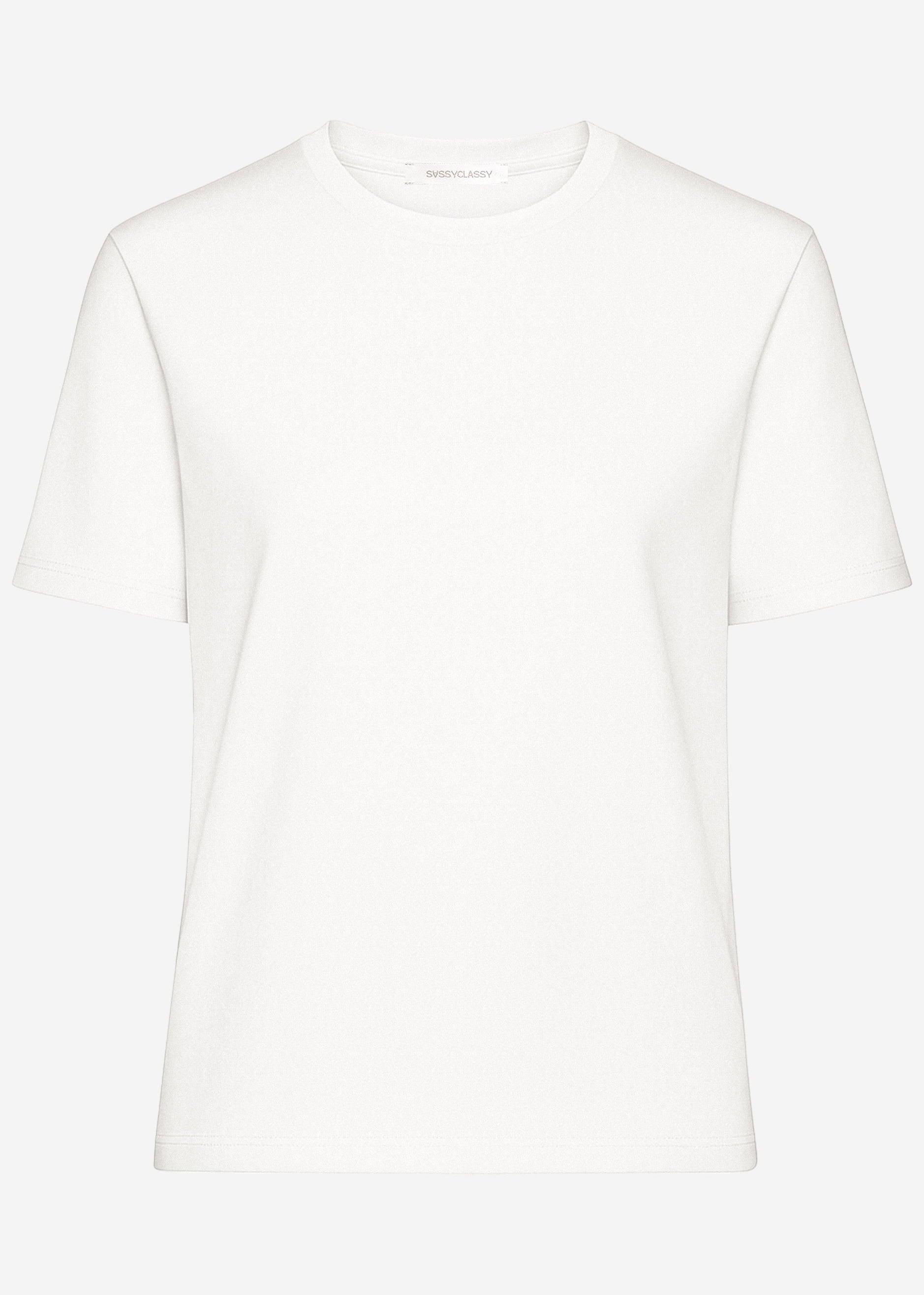 Celeste | Camiseta · Blanco roto