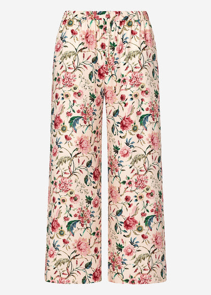 Aurora | Pantalón floral · Beige