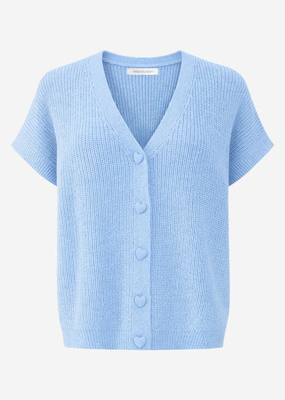 Pia | Chaleco · Azul hielo