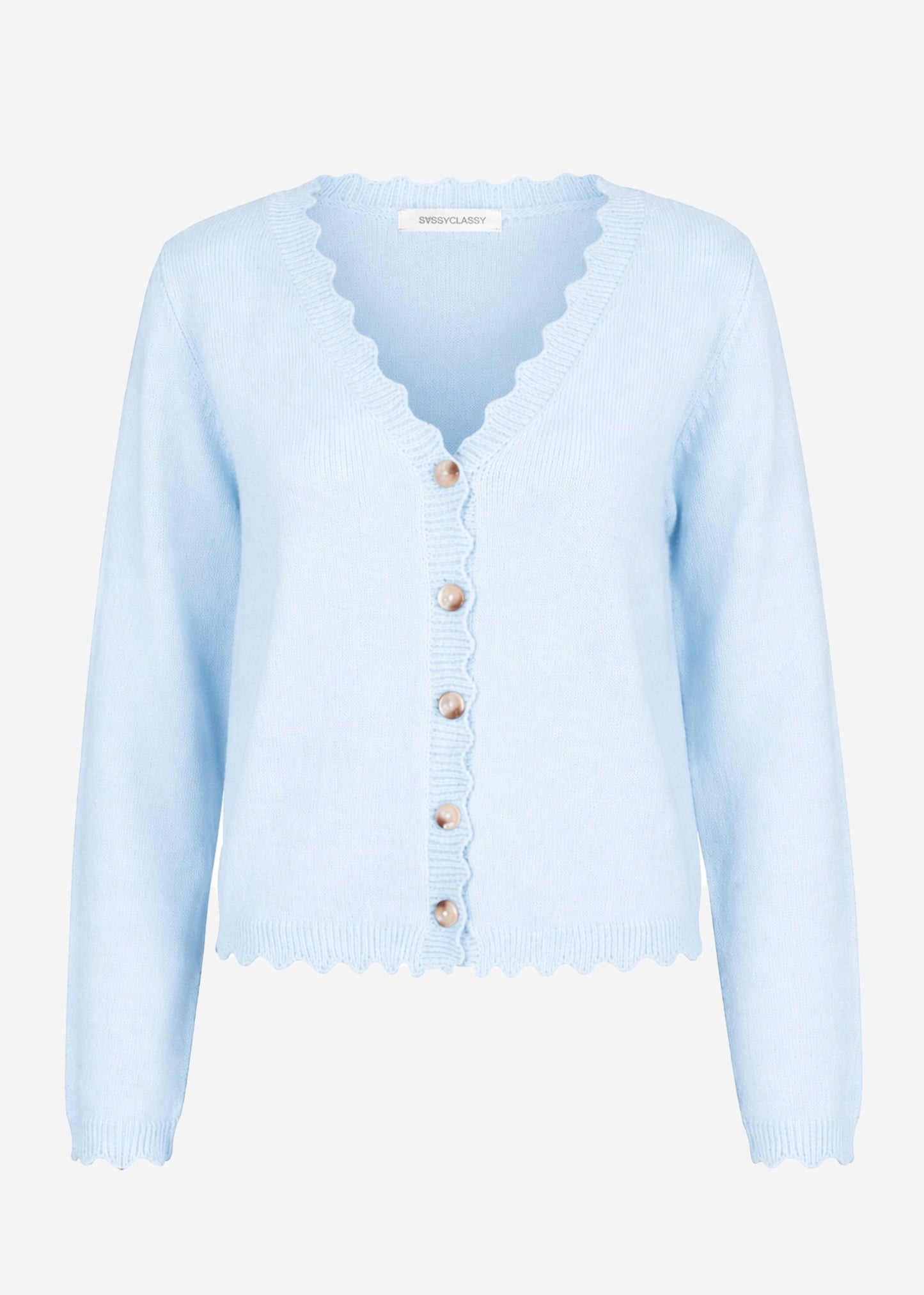 Yara | Cárdigan · Azul claro