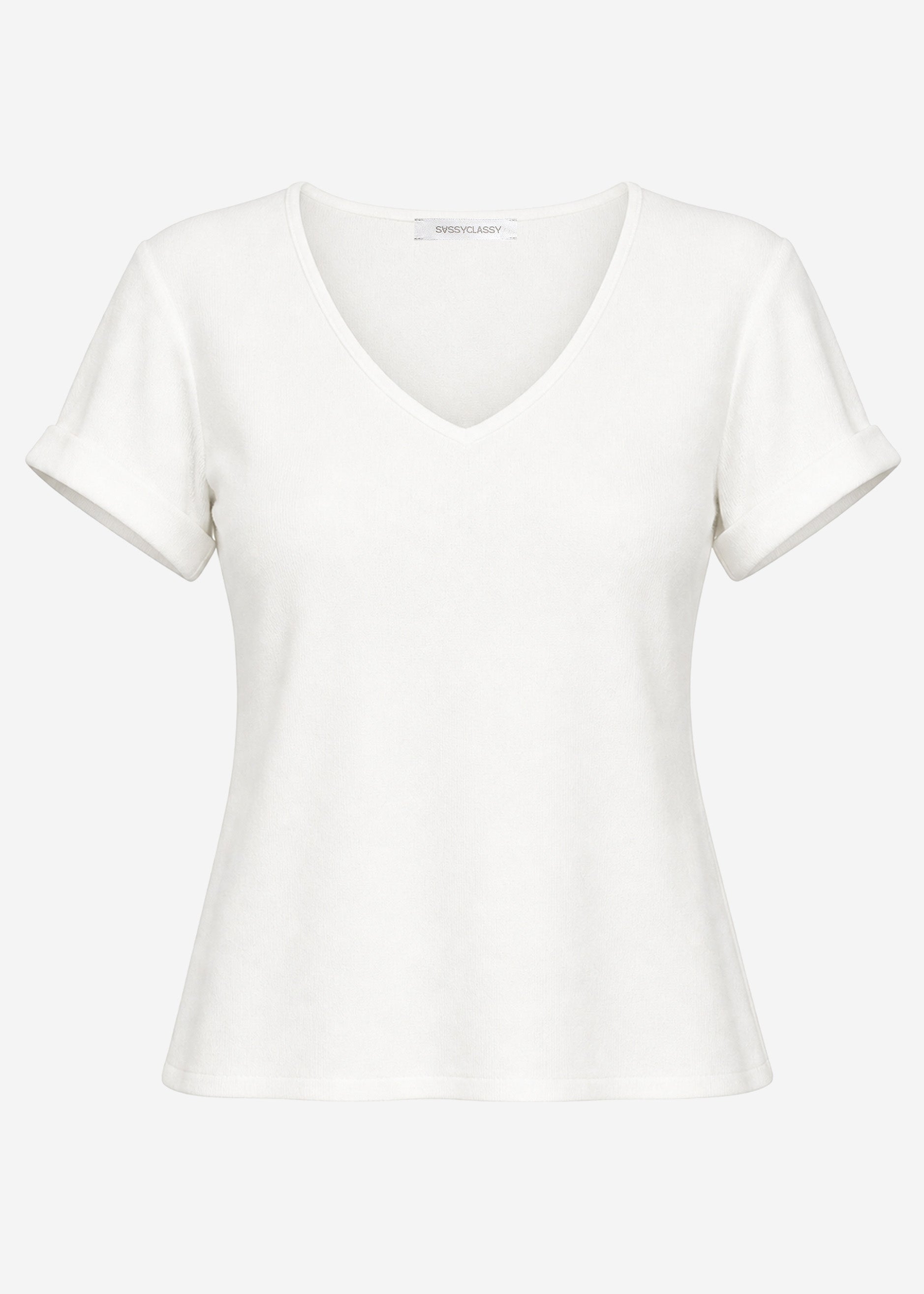 Zoe | Camiseta · Blanco roto