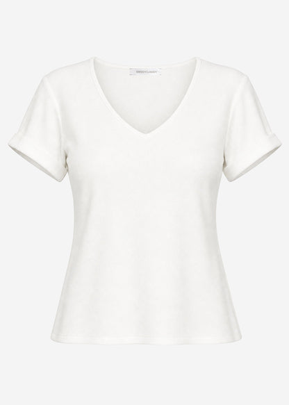 Zoe | Camiseta · Blanco roto