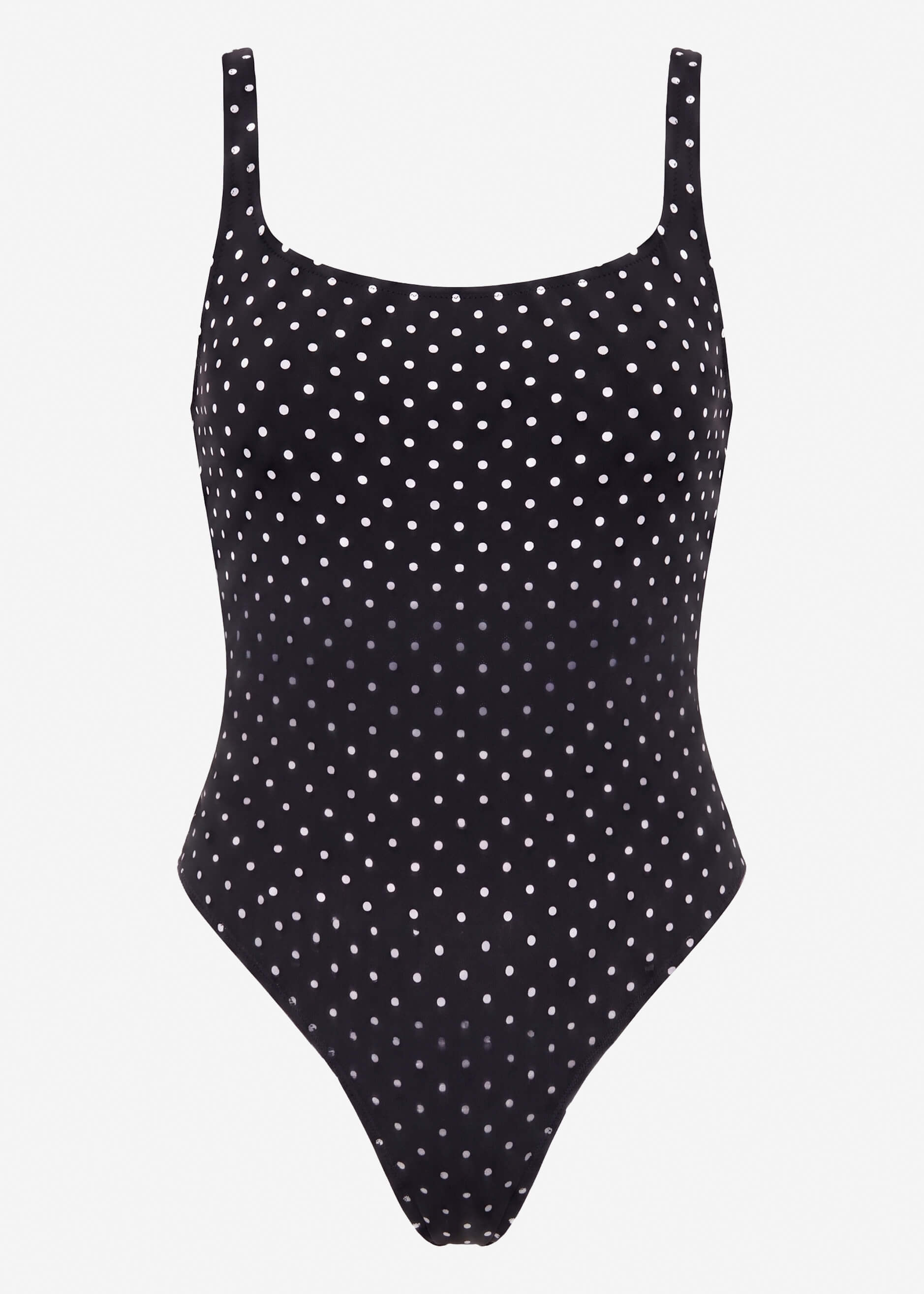 Zaira | Body de lunares · Negro