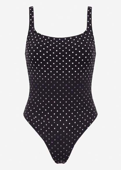 Zaira | Body de lunares · Negro