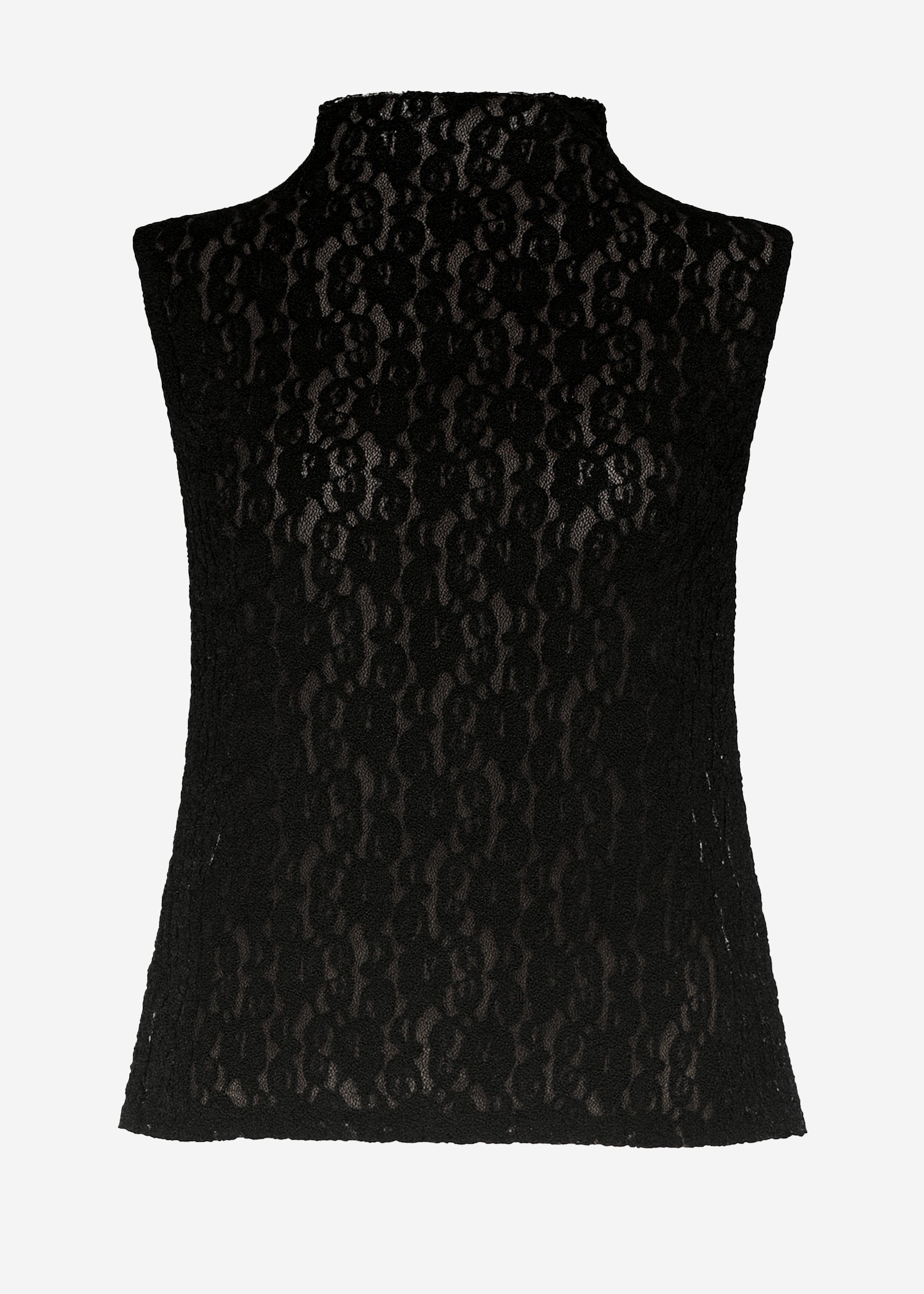 Sira | Top de encaje · Negro