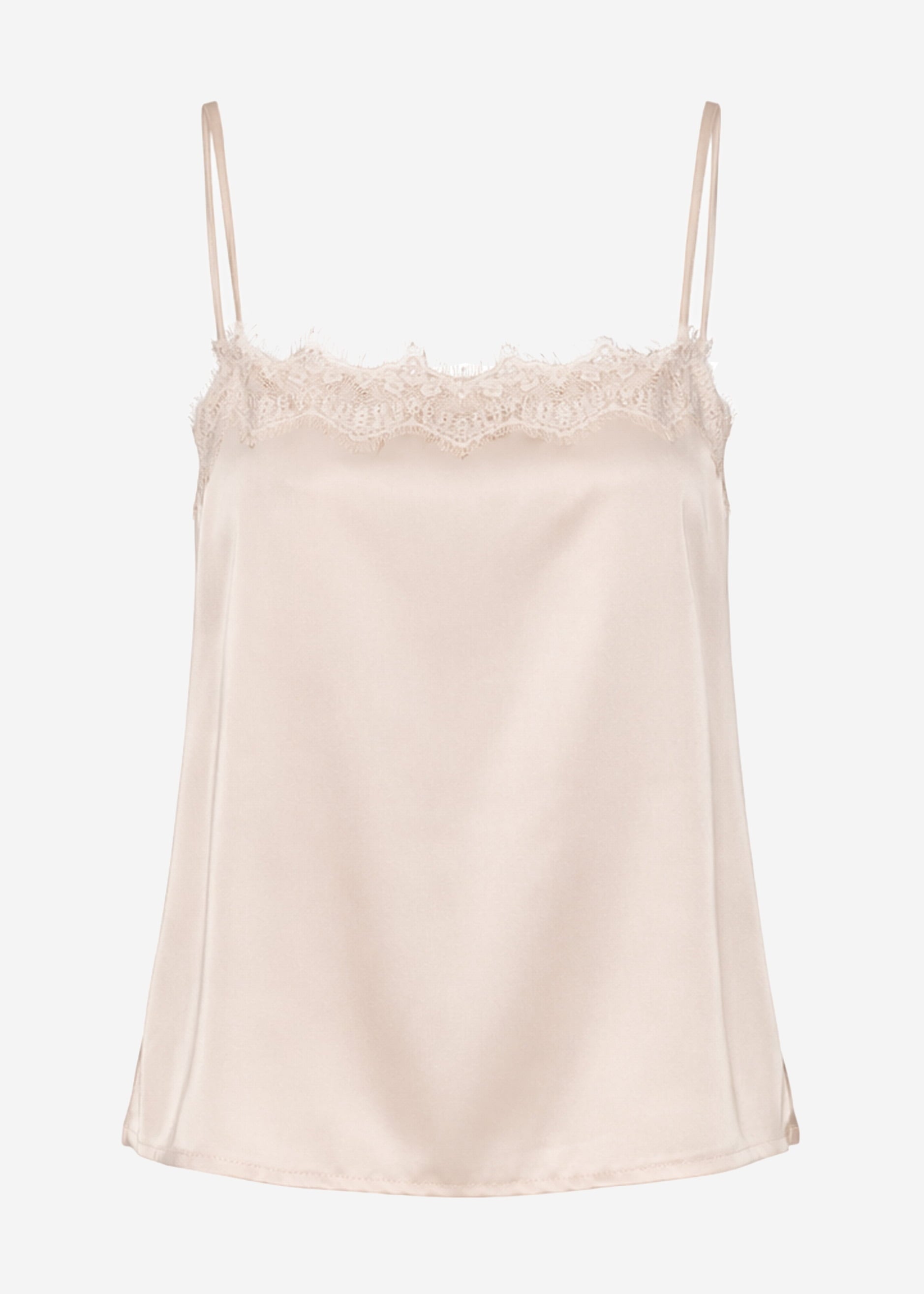Rosalía | Top de encaje · Beige