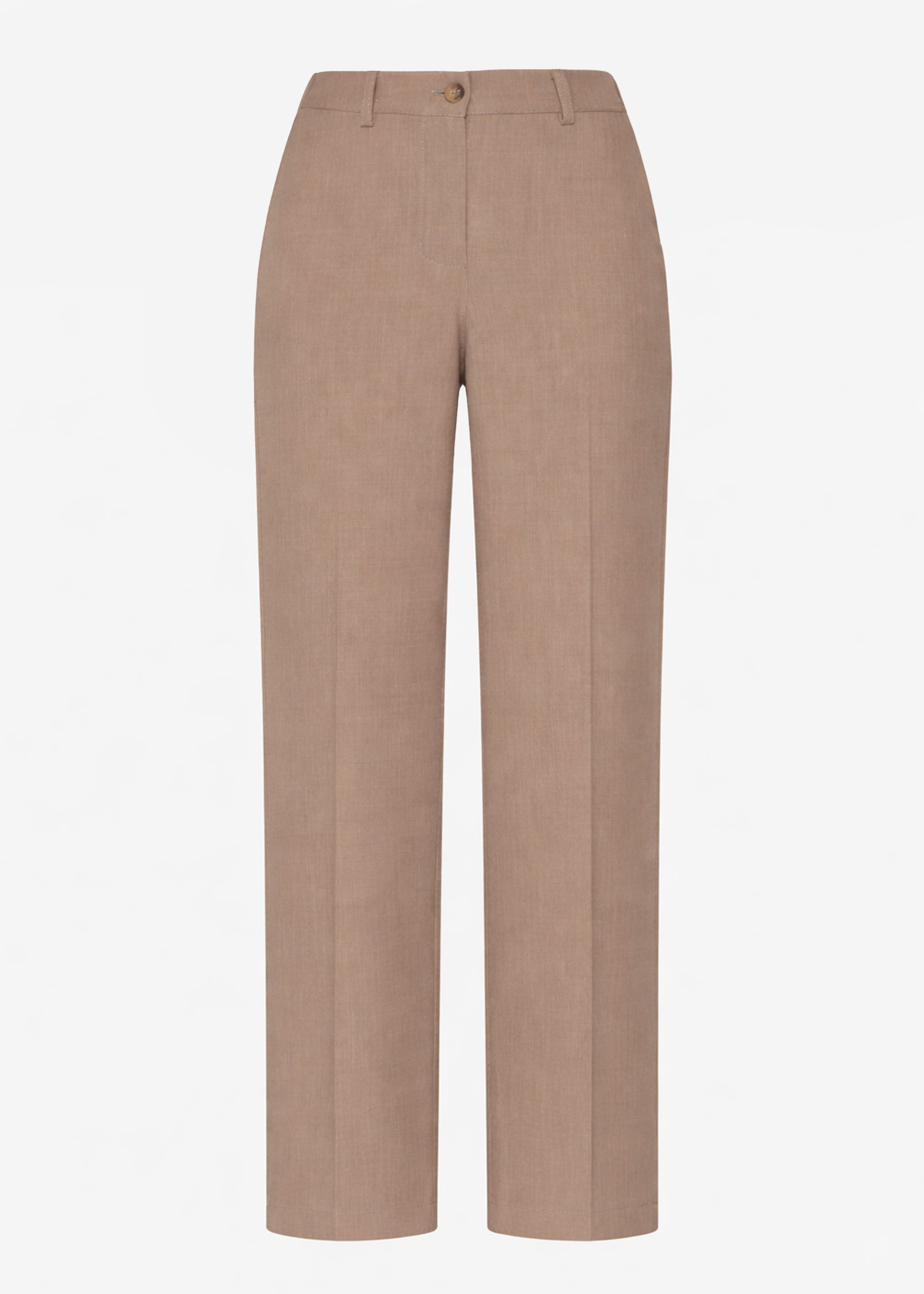 Lucila | Pantalón de talle alto · Beige oscuro