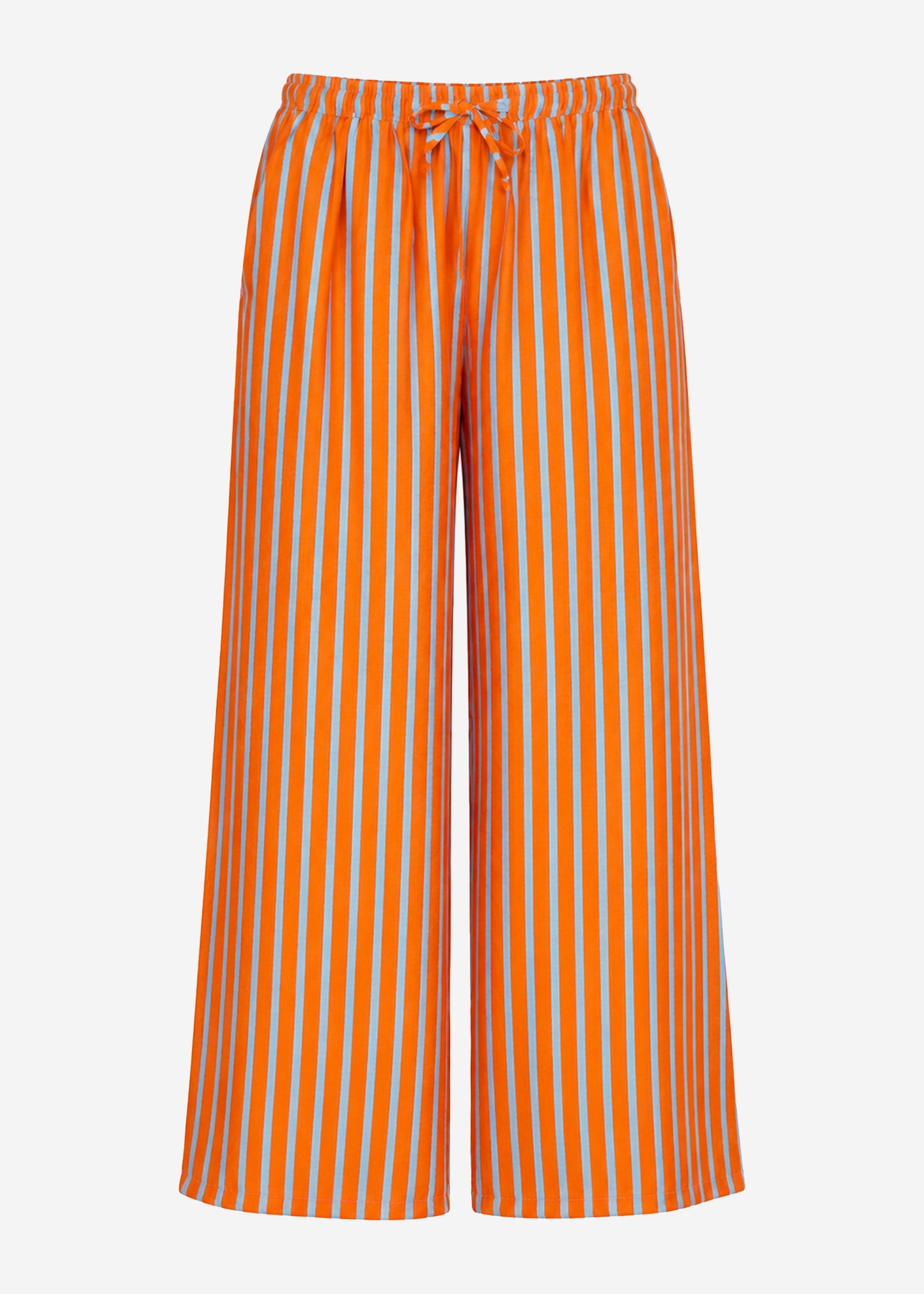 Ariadna | Pantalón a rayas · Naranja