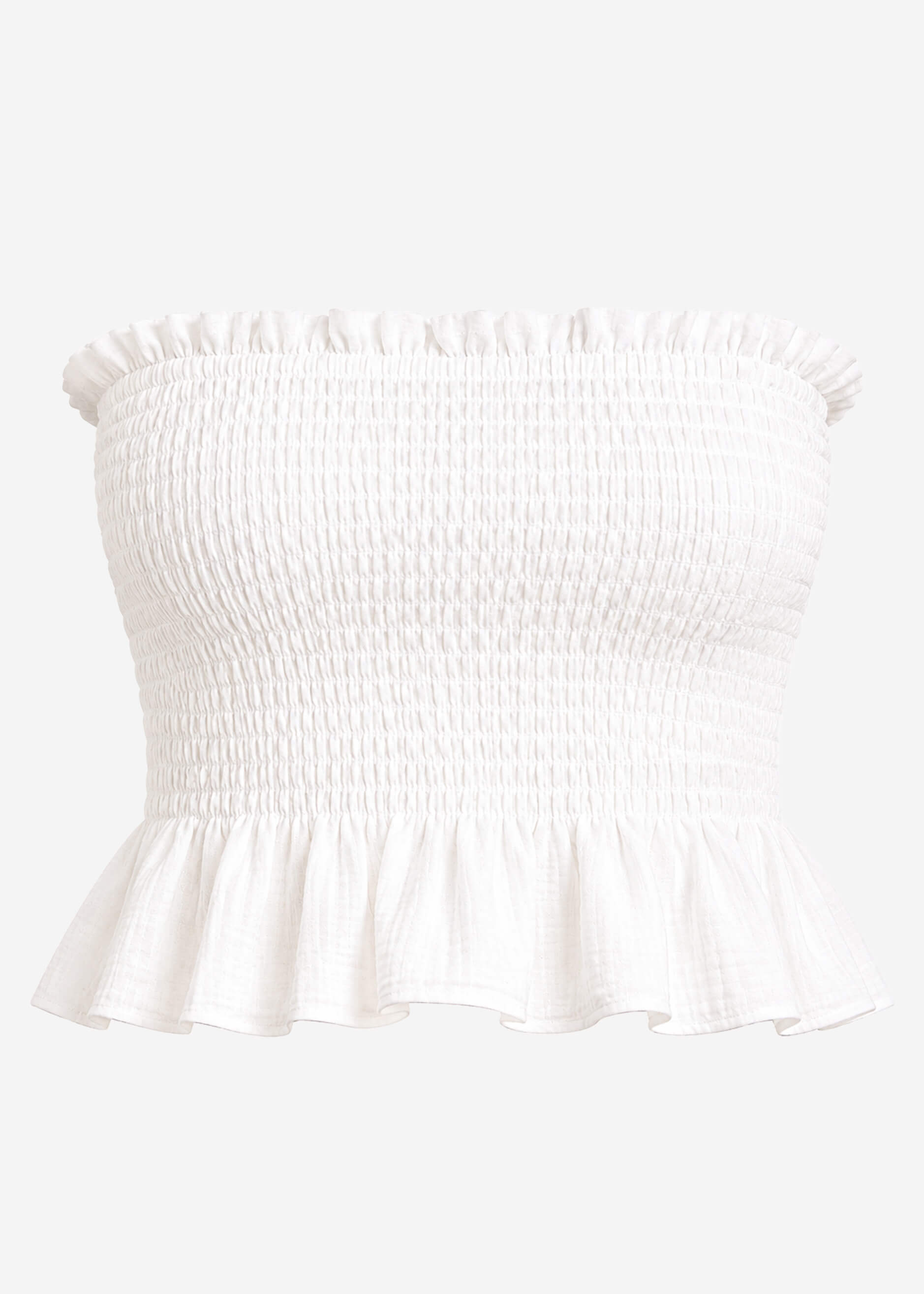 Blanca | Top de muselina · Blanco roto