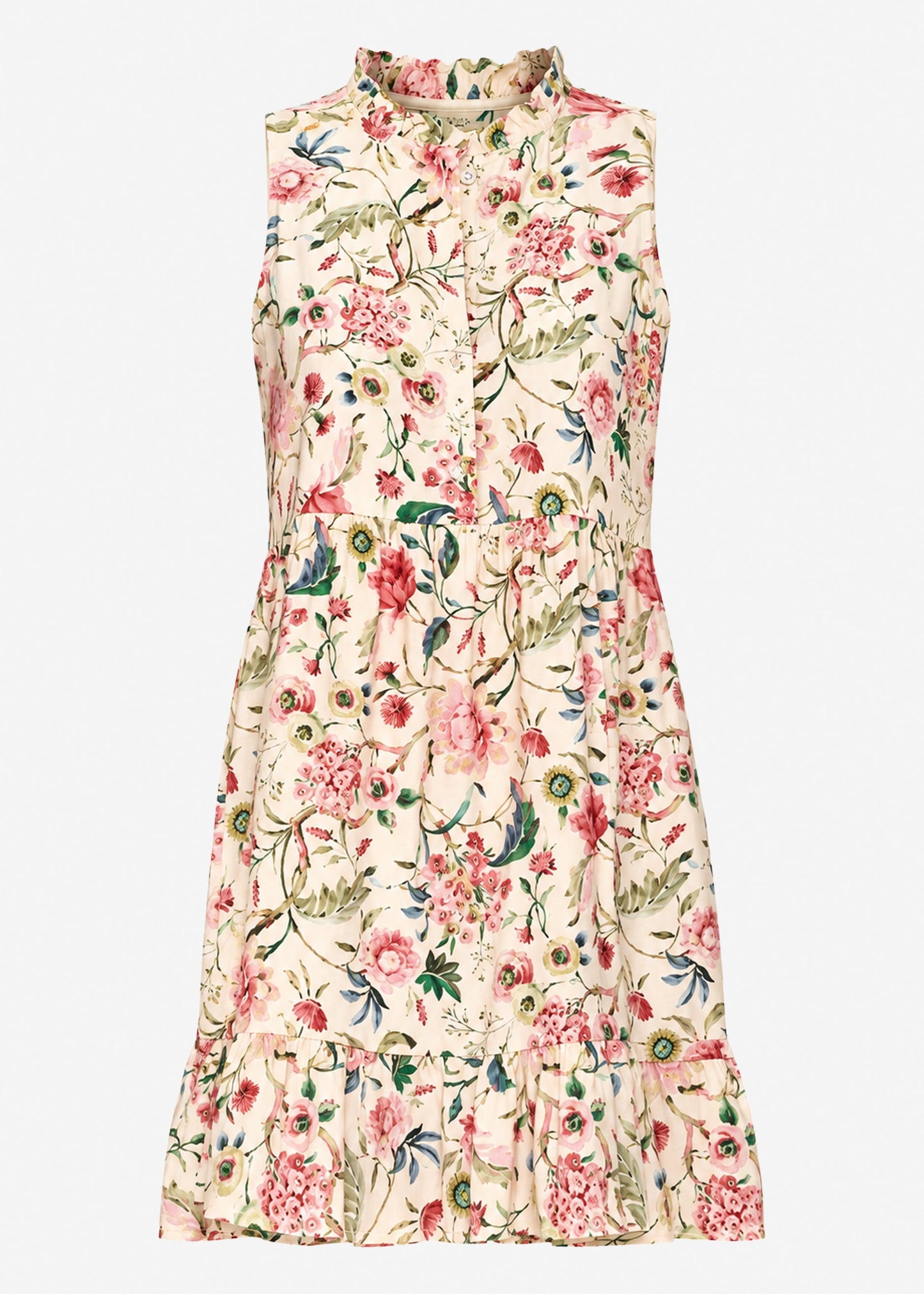 Ofelia | Vestido floral · Beige