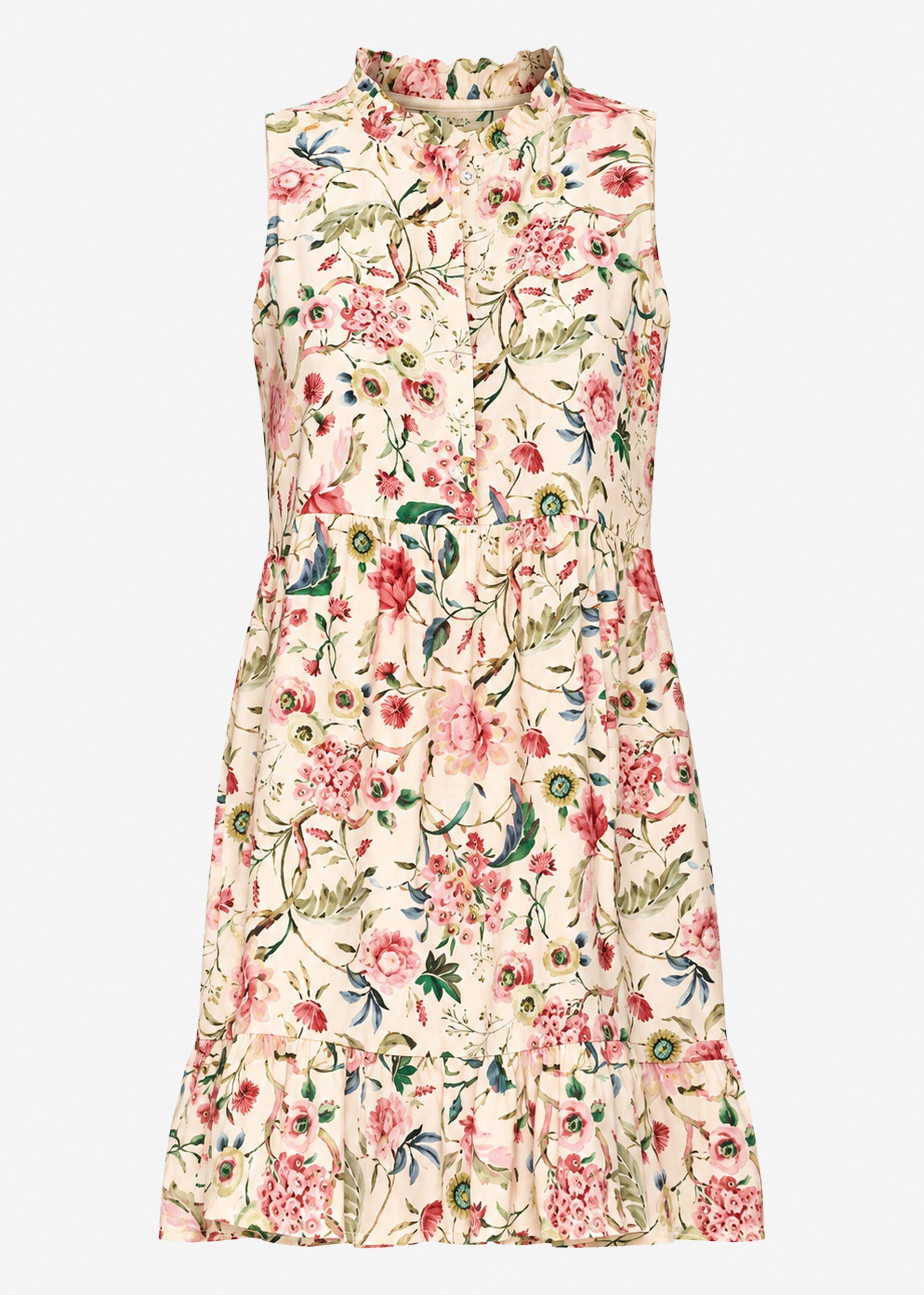 Ofelia | Vestido floral · Beige