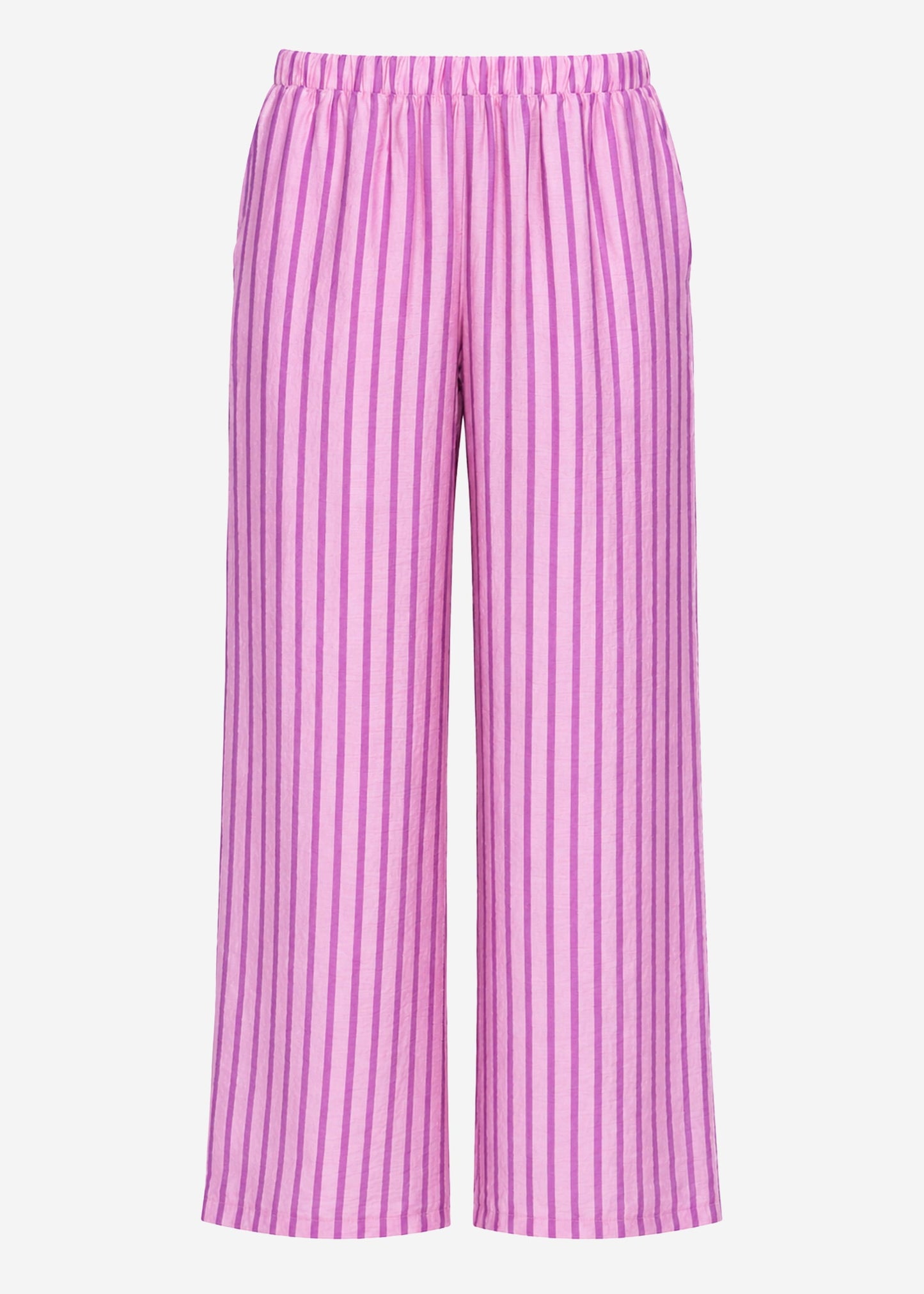 Nira | Pantalón a rayas · Rosa