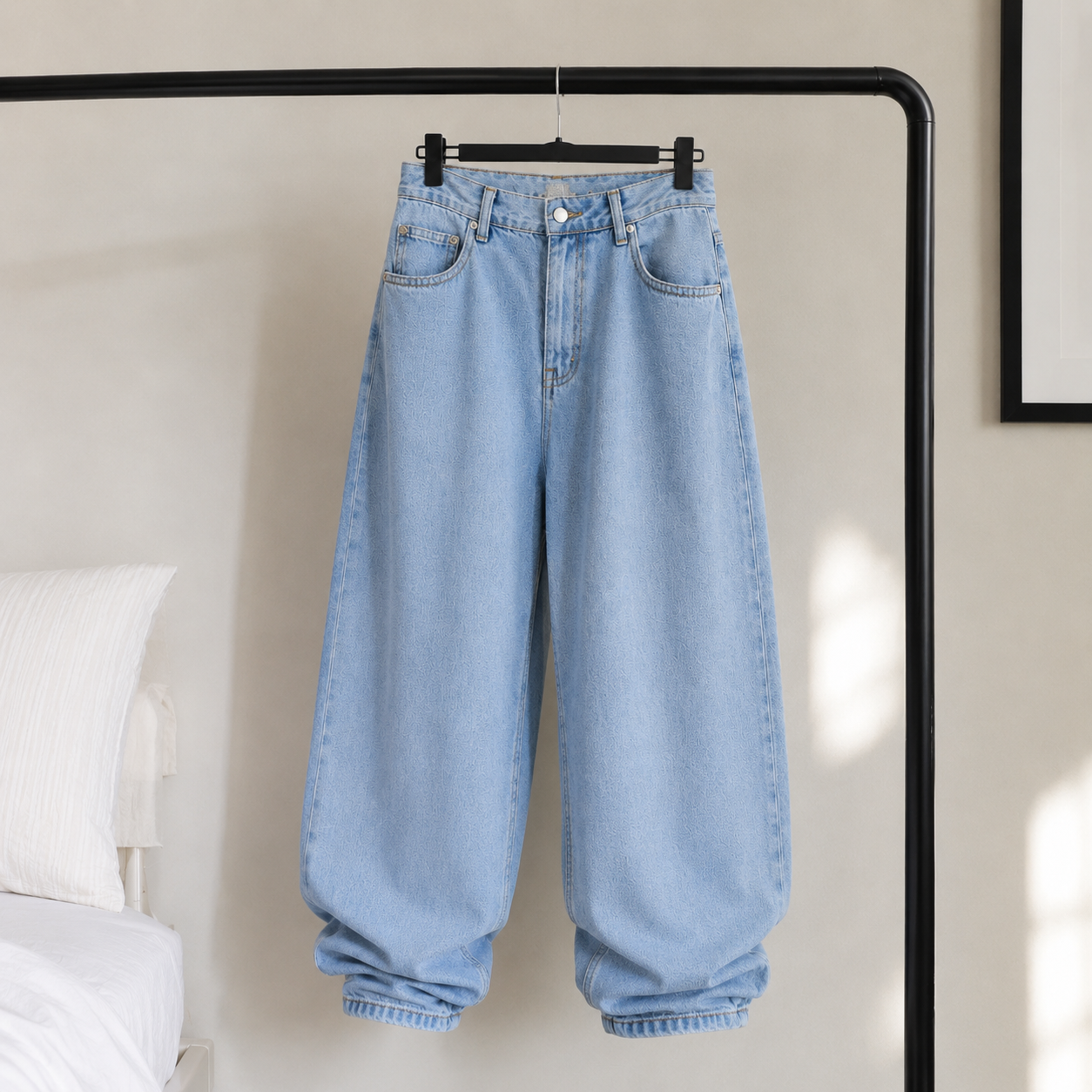 Pantalón Denim Wide Leg