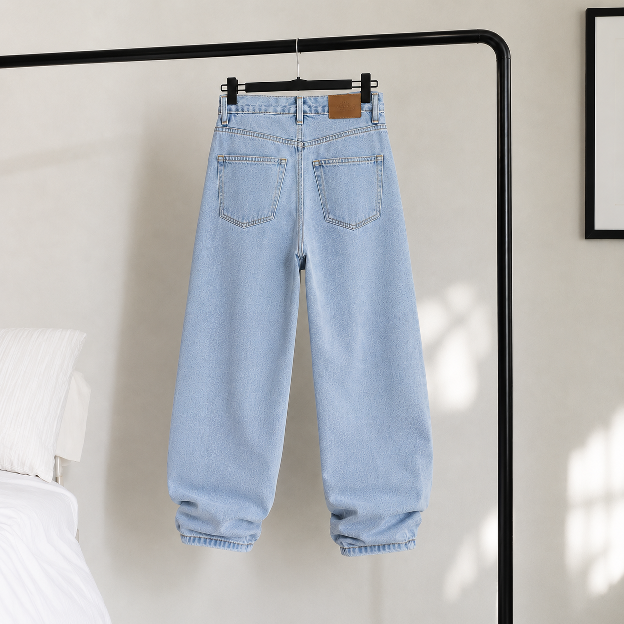 Pantalón Denim Wide Leg