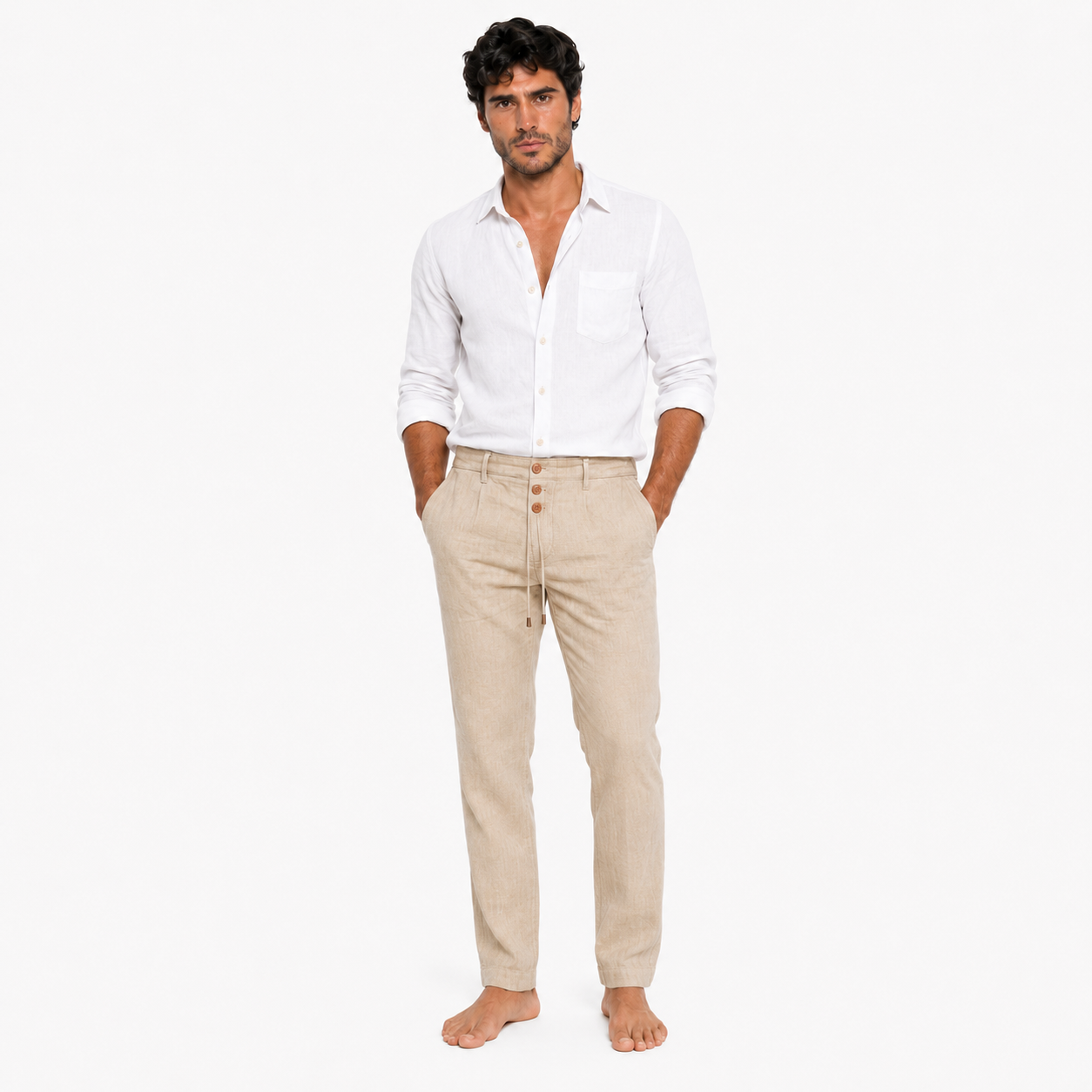 Pantalón de lino