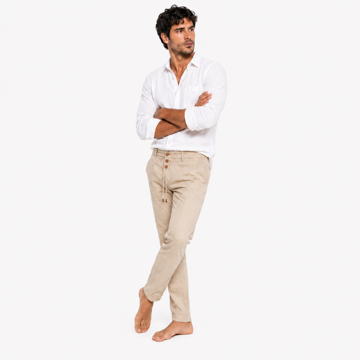 Pantalón de lino