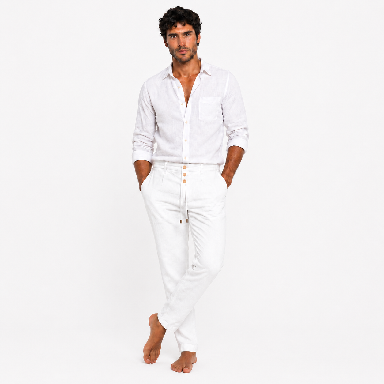 Pantalón de lino