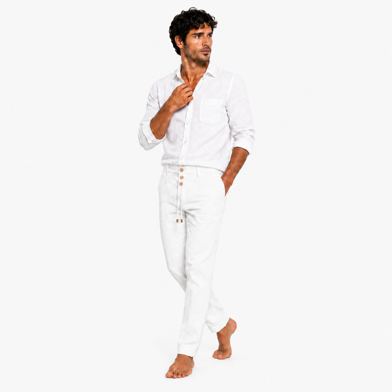 Pantalón de lino