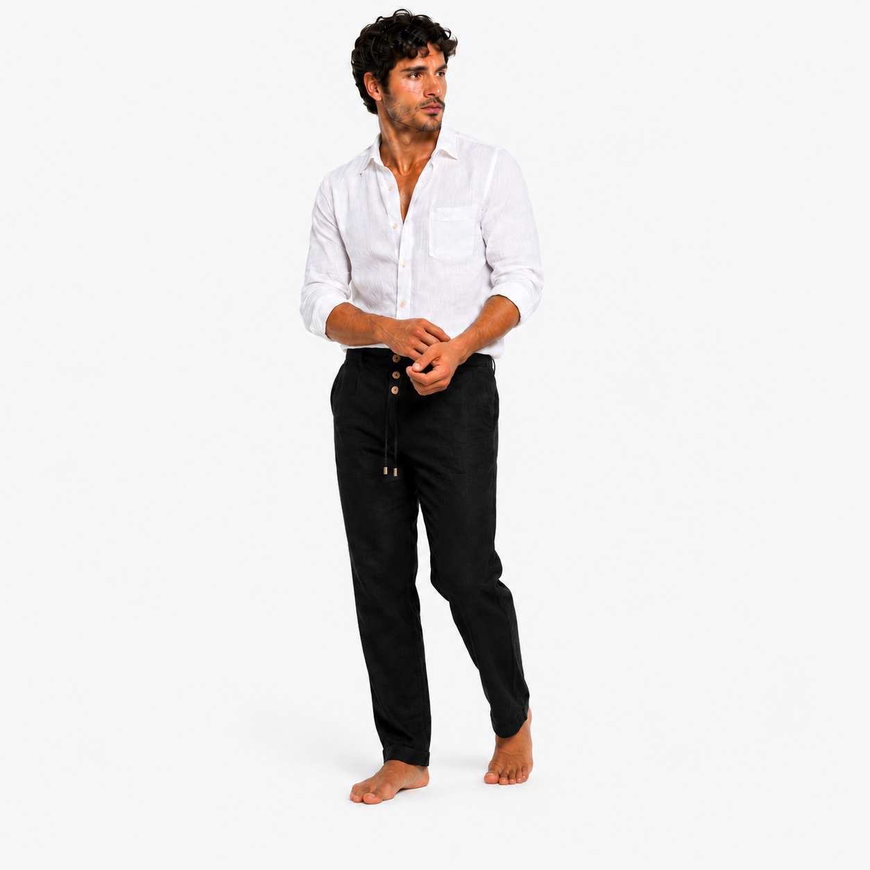 Pantalón de lino