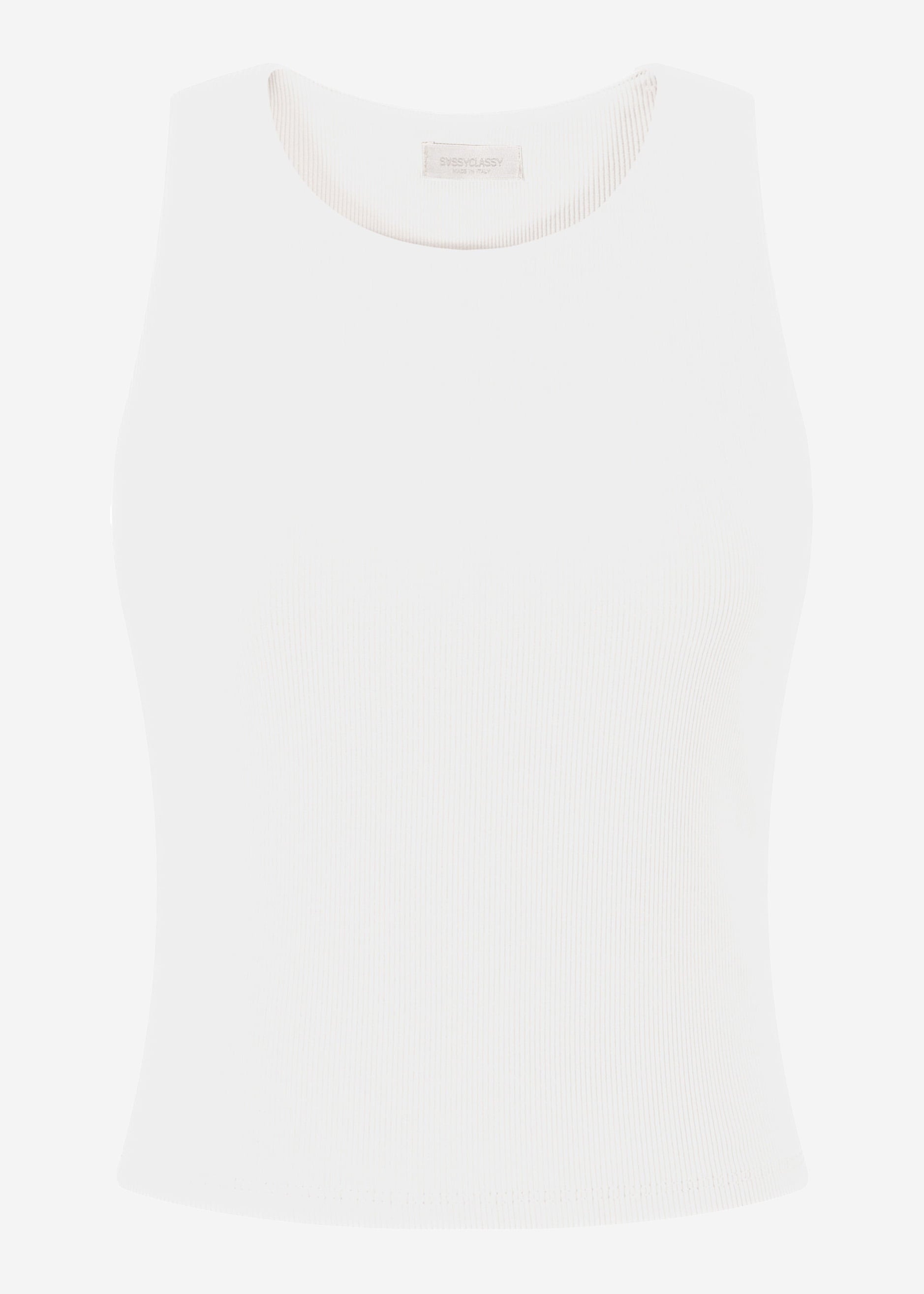Inés | Top · Blanco roto