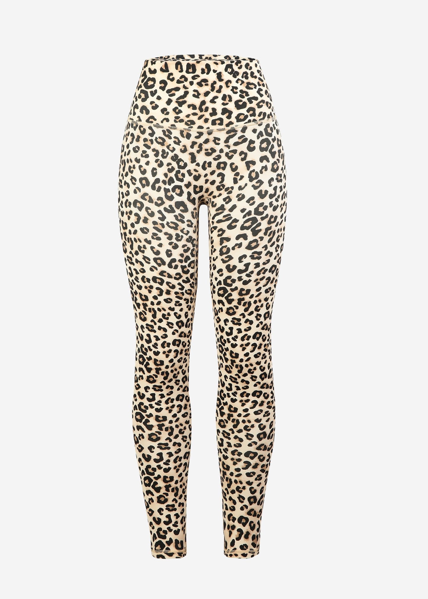 Nora | Leggings deportivos estampado leopardo · Beige
