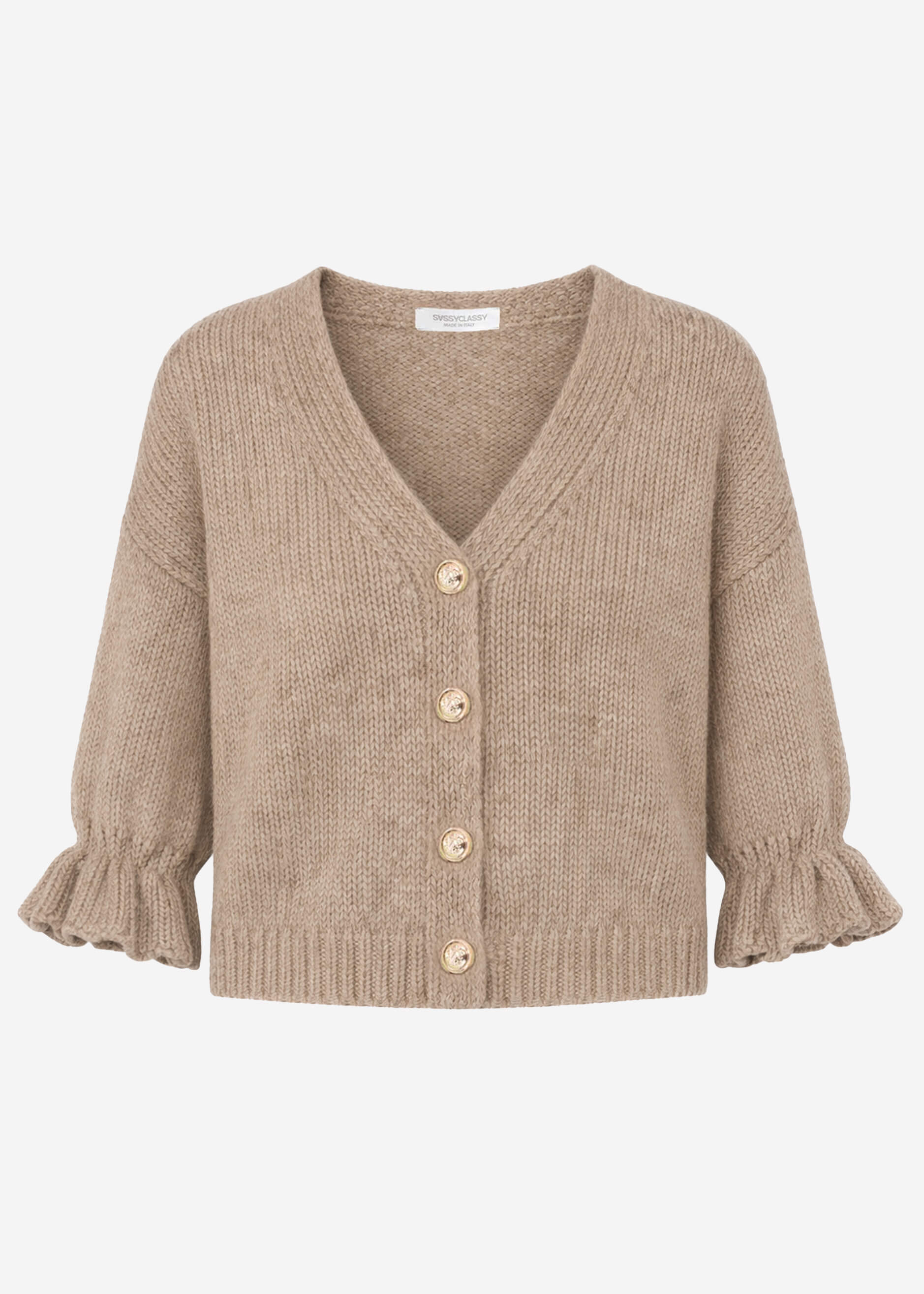 Bruna | Cárdigan · Taupe