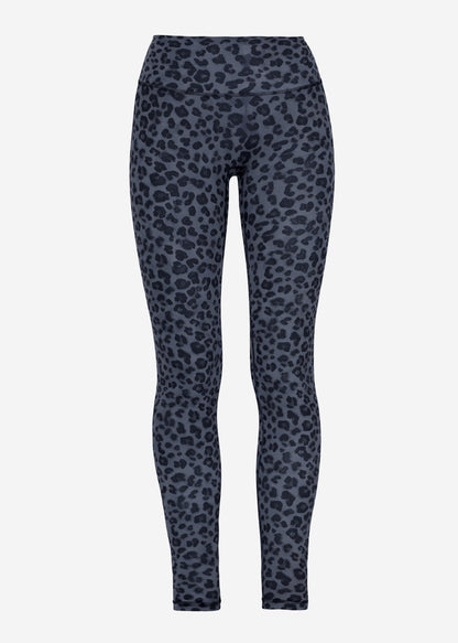 Nora | Leggings deportivos estampado leopardo · Gris