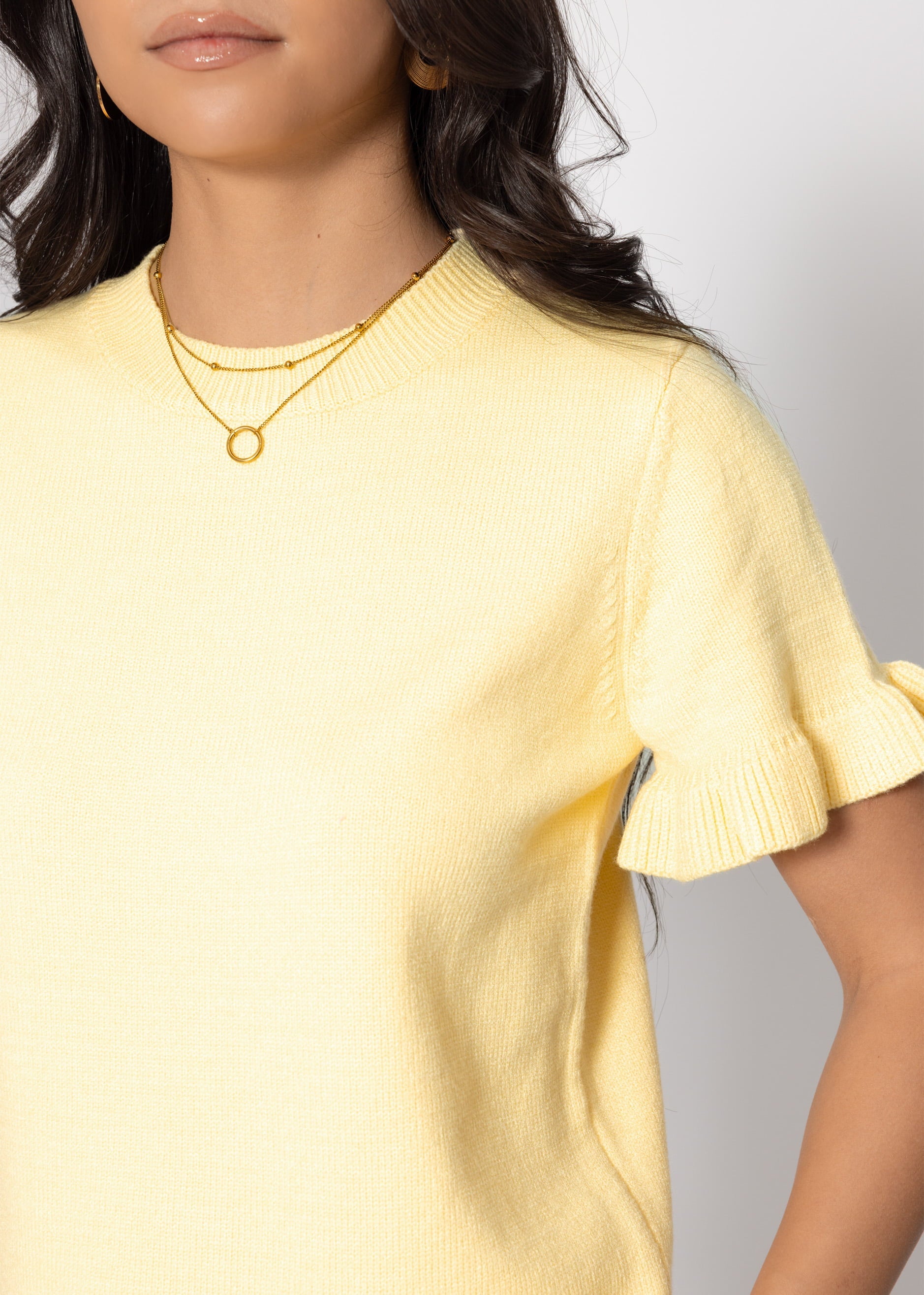 Ximena | Jersey · Amarillo mantequilla