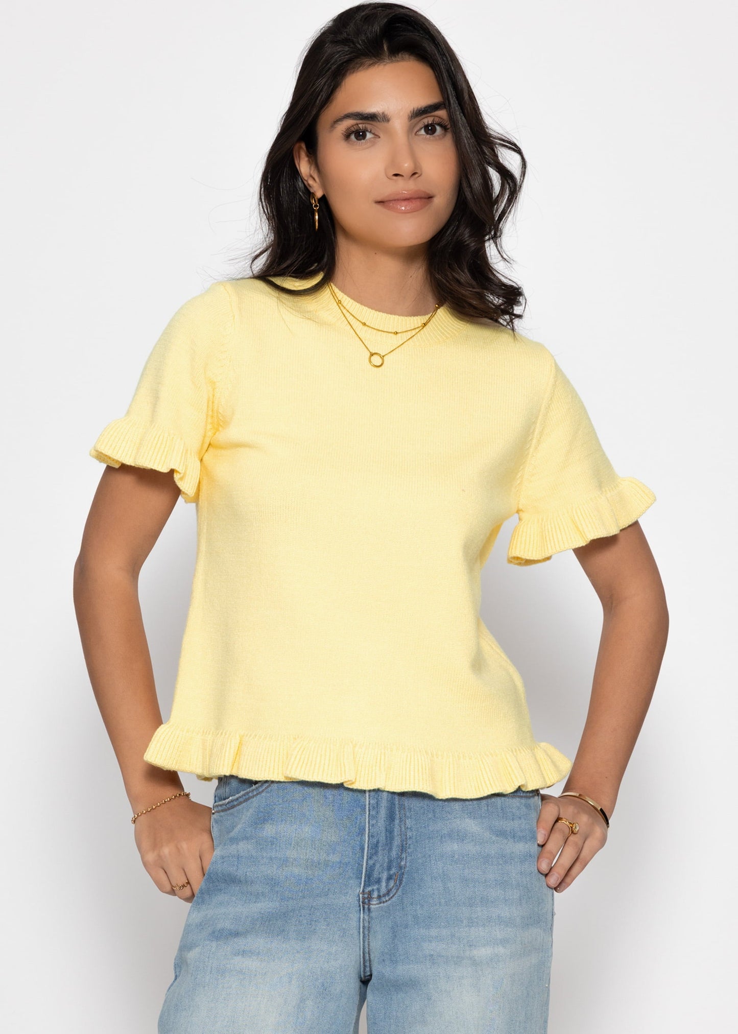 Ximena | Jersey · Amarillo mantequilla