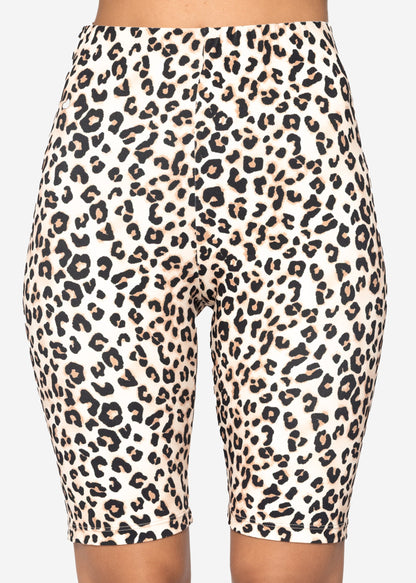 Livia | Leggings deportivos estampado leopardo · Beige