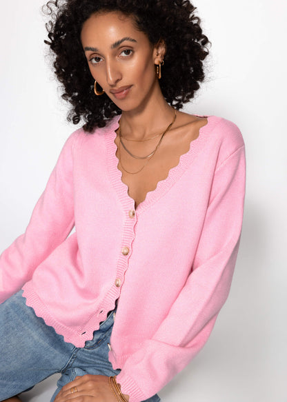 Yara | Cárdigan · Rosa