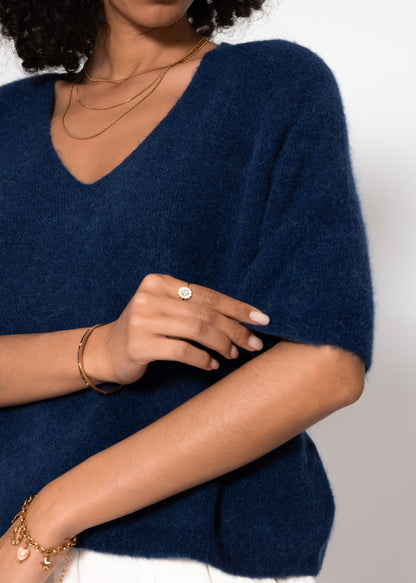 Nadia | Jersey · Azul marino