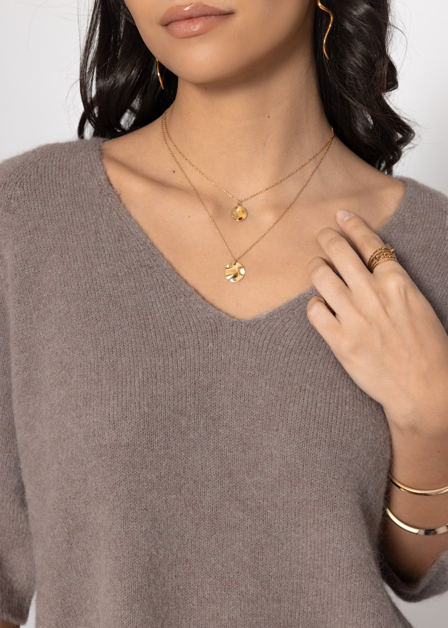 Nadia | Jersey · Taupe