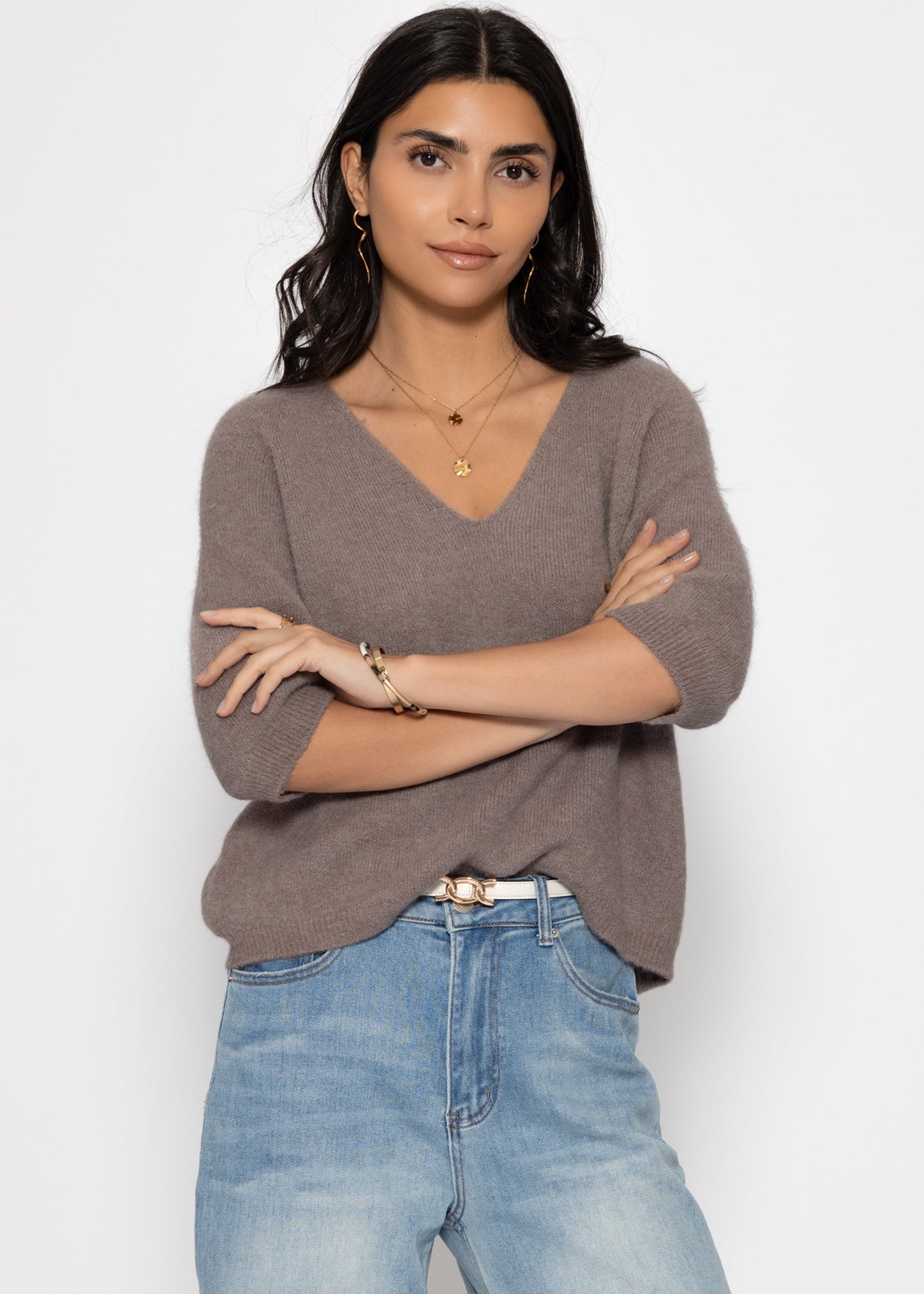 Nadia | Jersey · Taupe