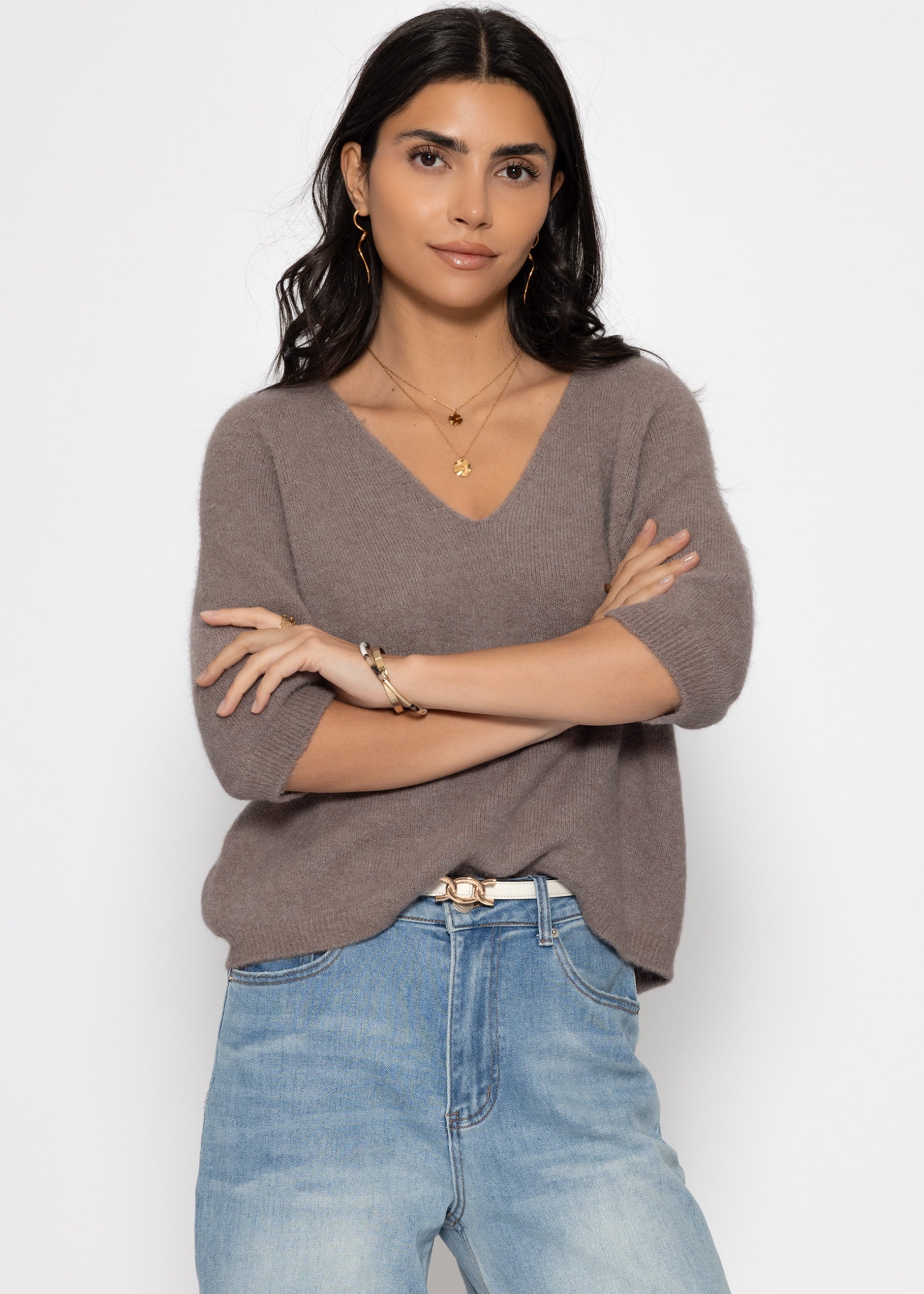 Nadia | Jersey · Taupe