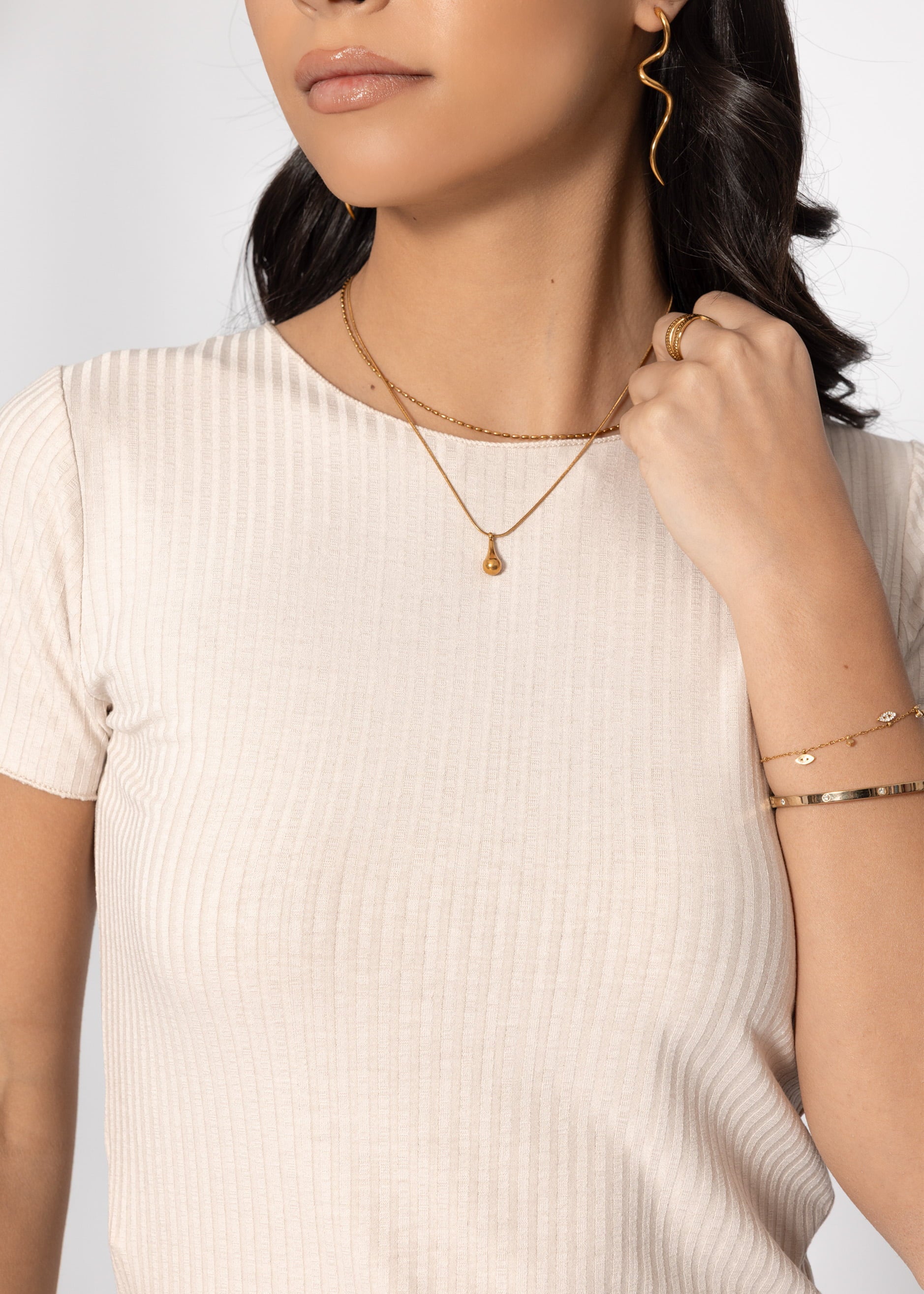 Berta | Camiseta · Beige