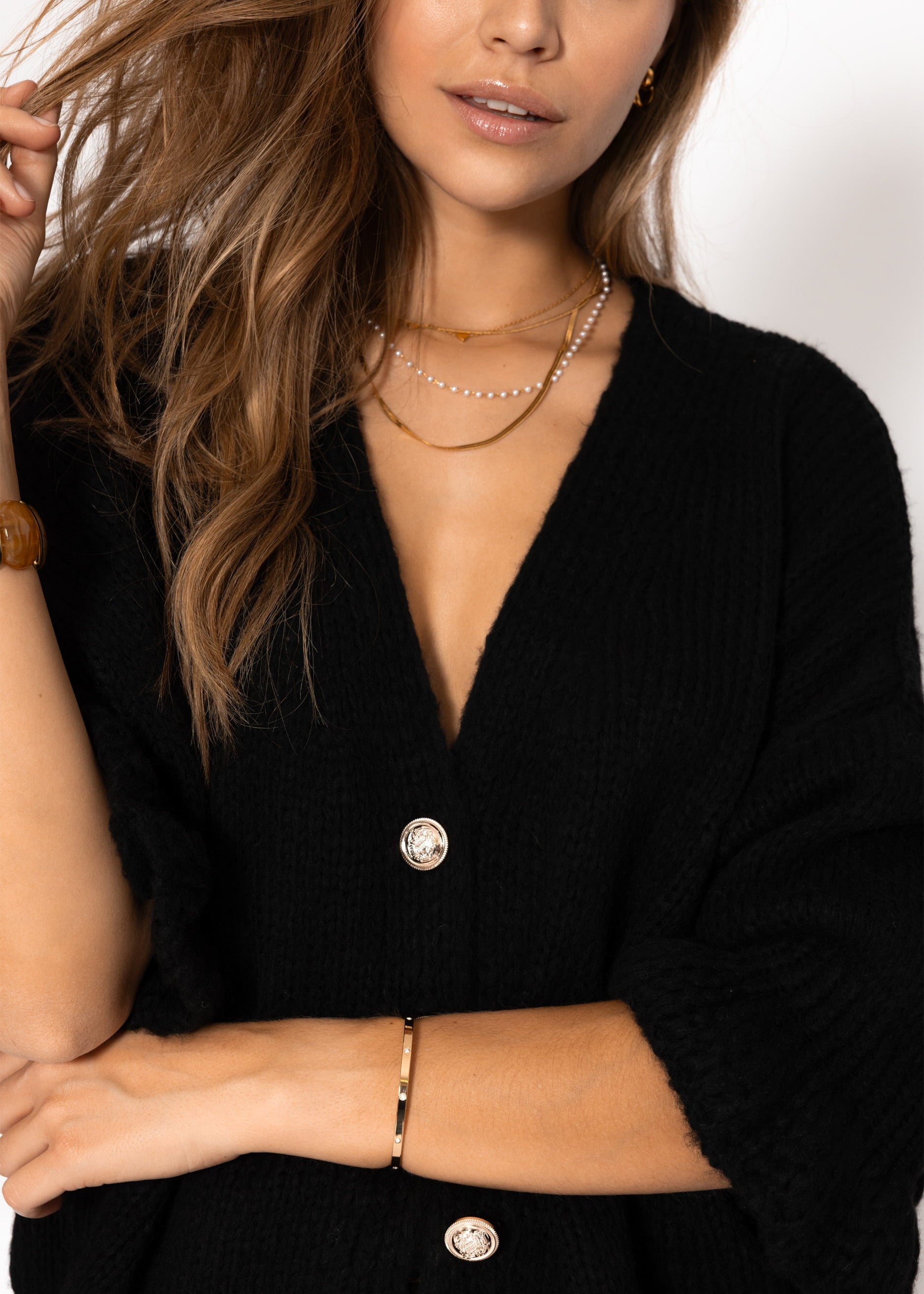 Bruna | Cárdigan · Negro
