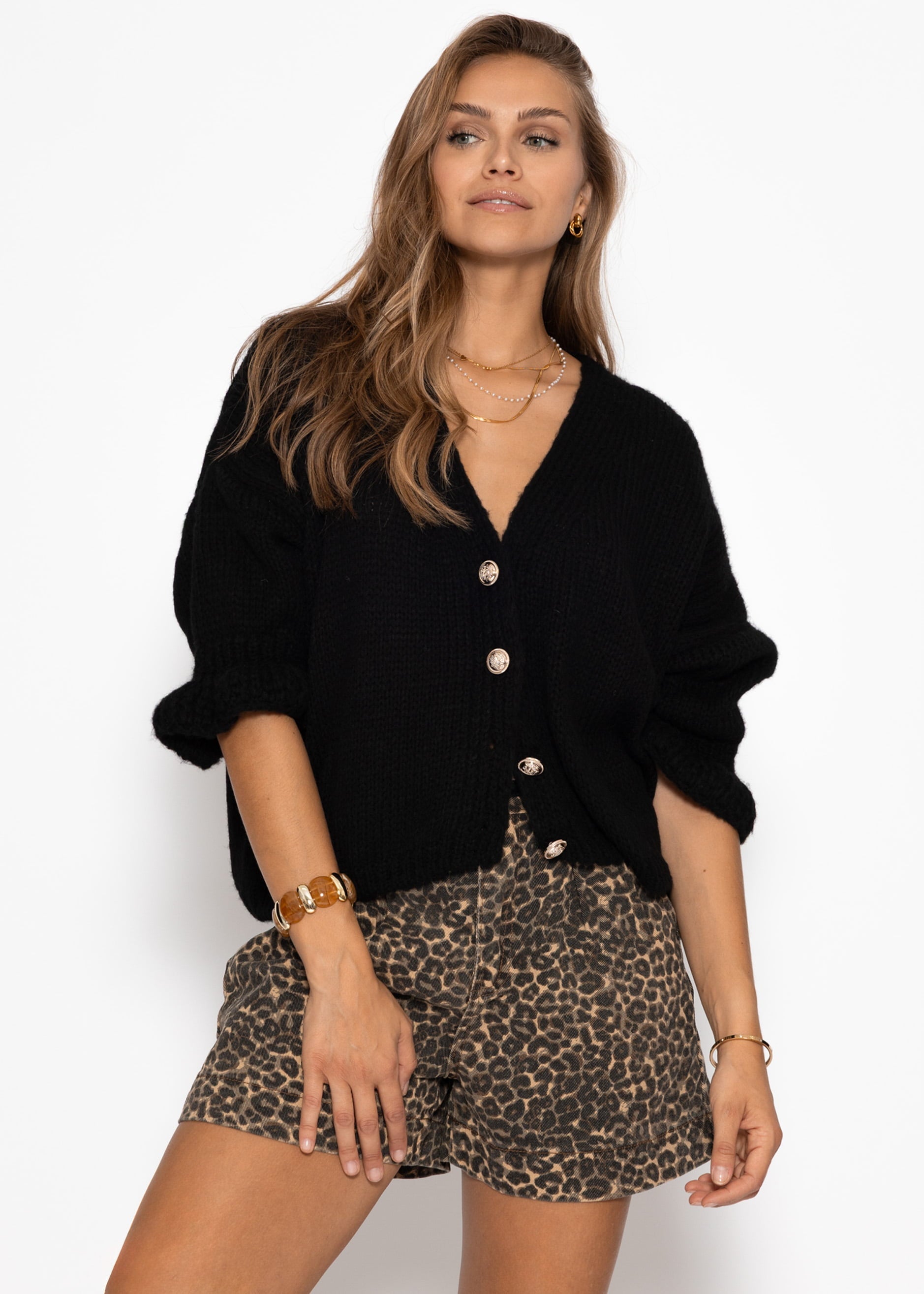 Bruna | Cárdigan · Negro