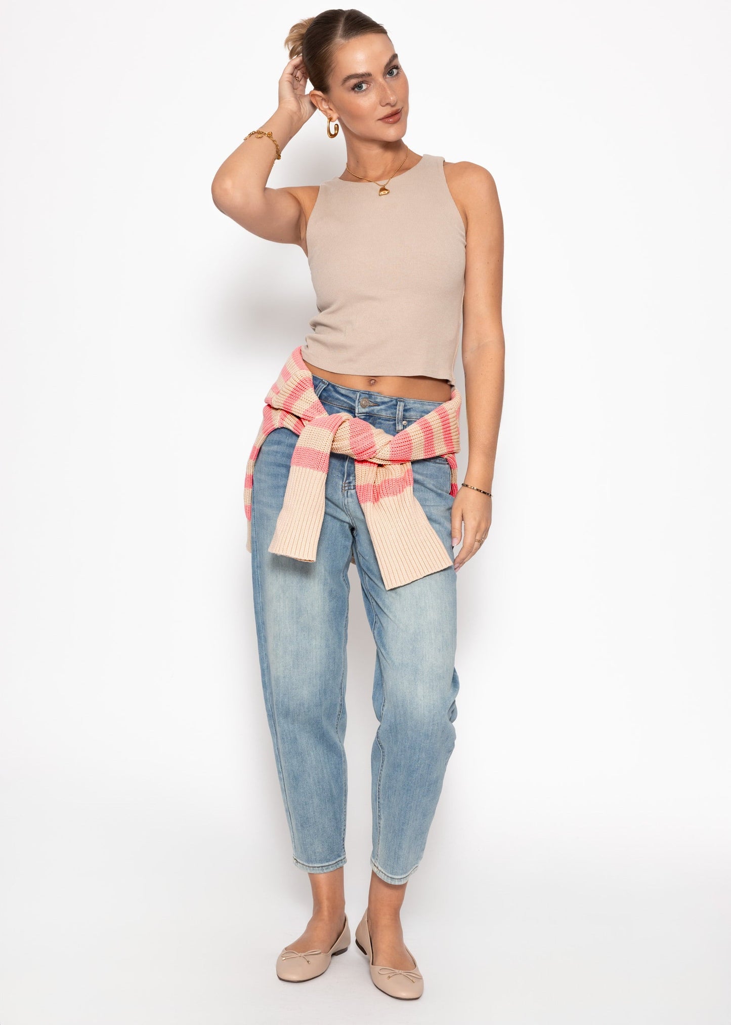 Inés | Top · Beige