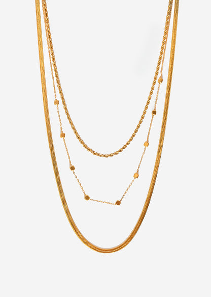 Agnes | Collar · Dorado